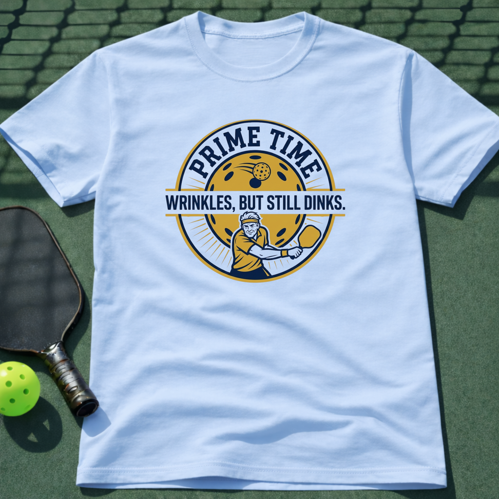 PRIMETIME. Wrinkles, But Still Dinks. T Shirt