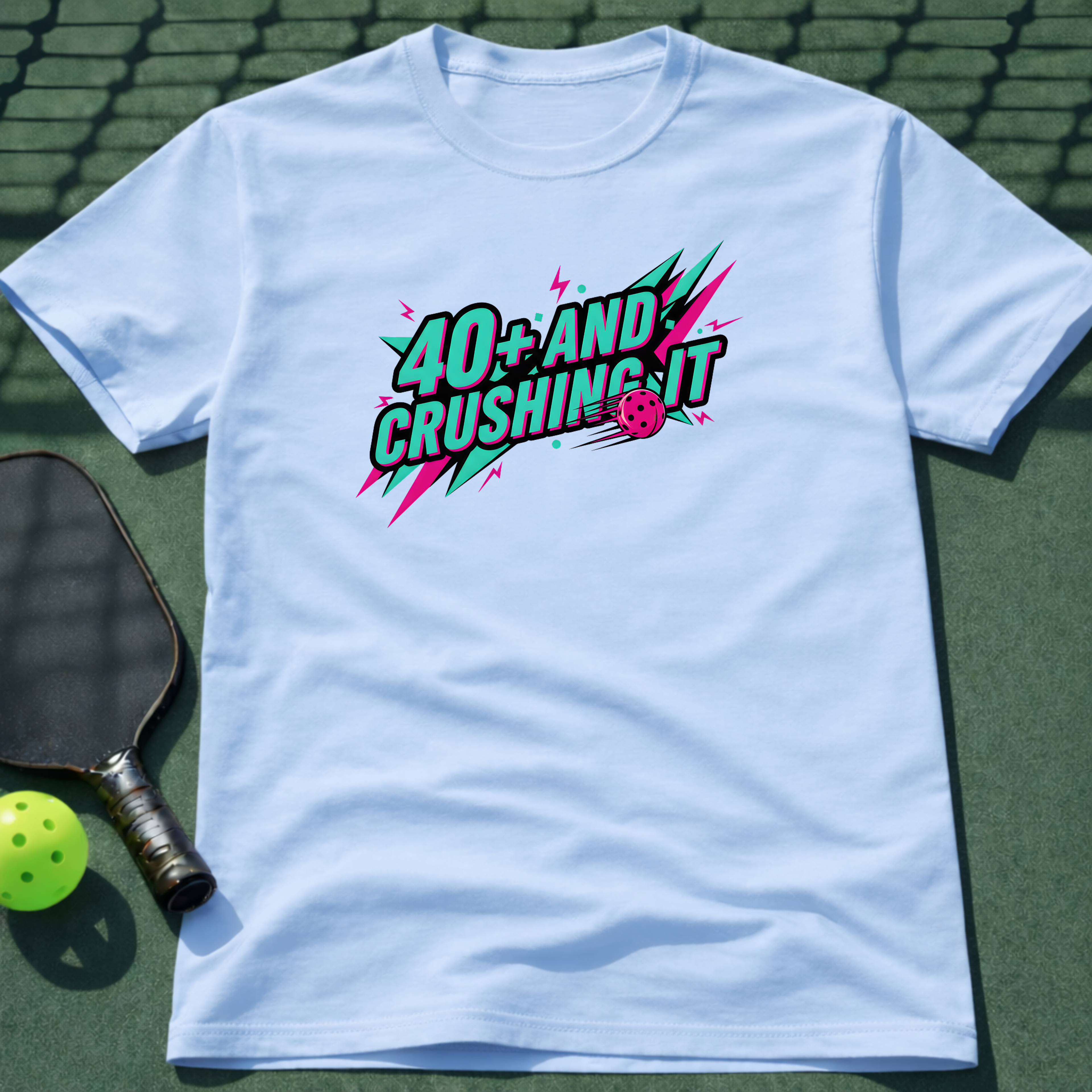40+ And Crushing It T-Shirt