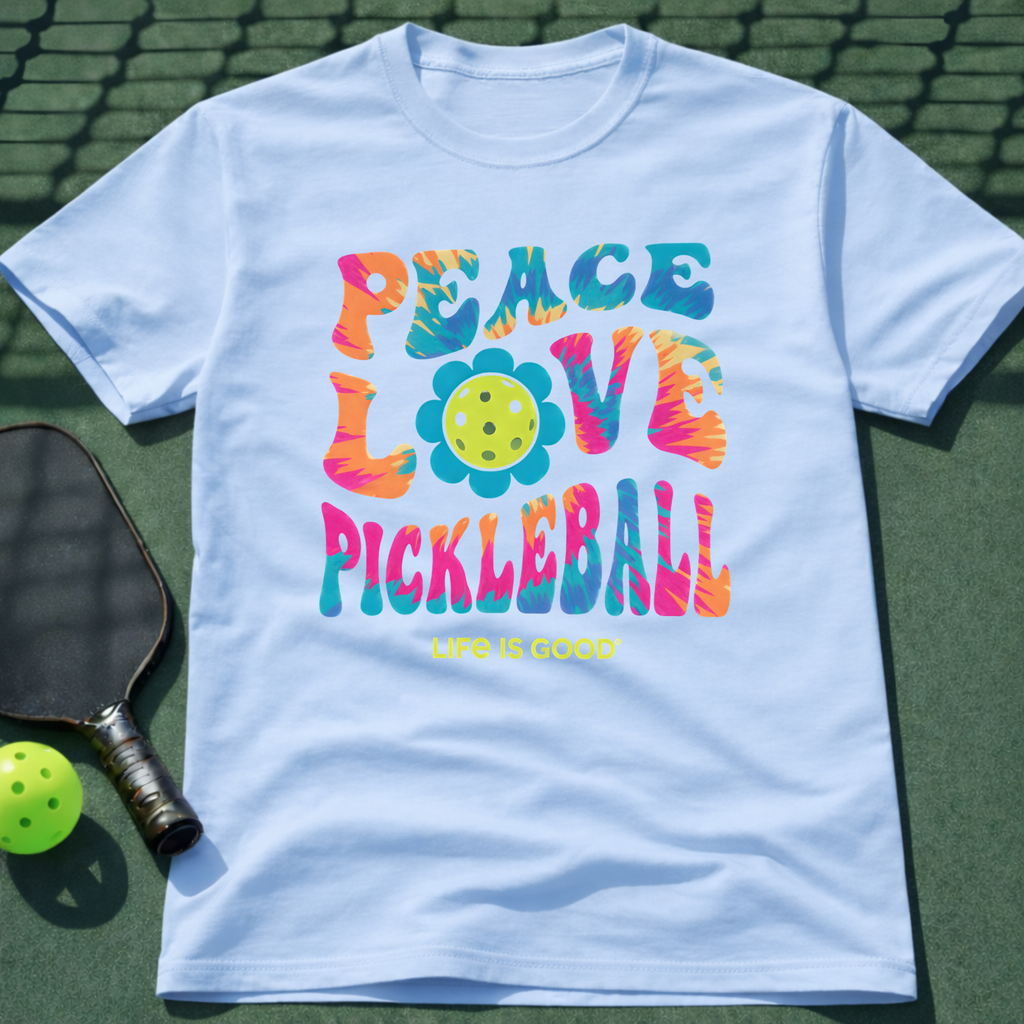 Peace Love Pickleball T-Shirt
