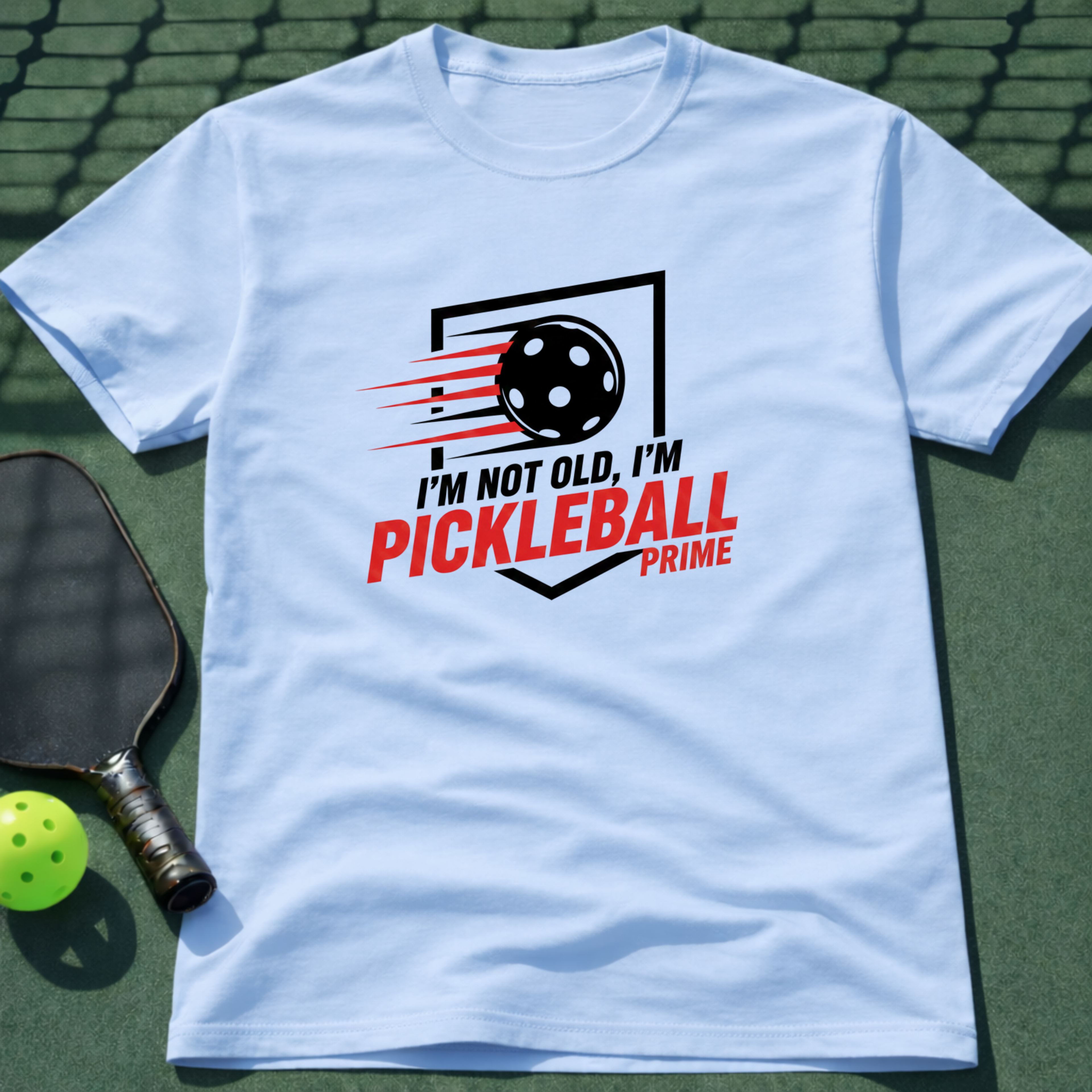 Not Old. Pickleball Prime. T-Shirt