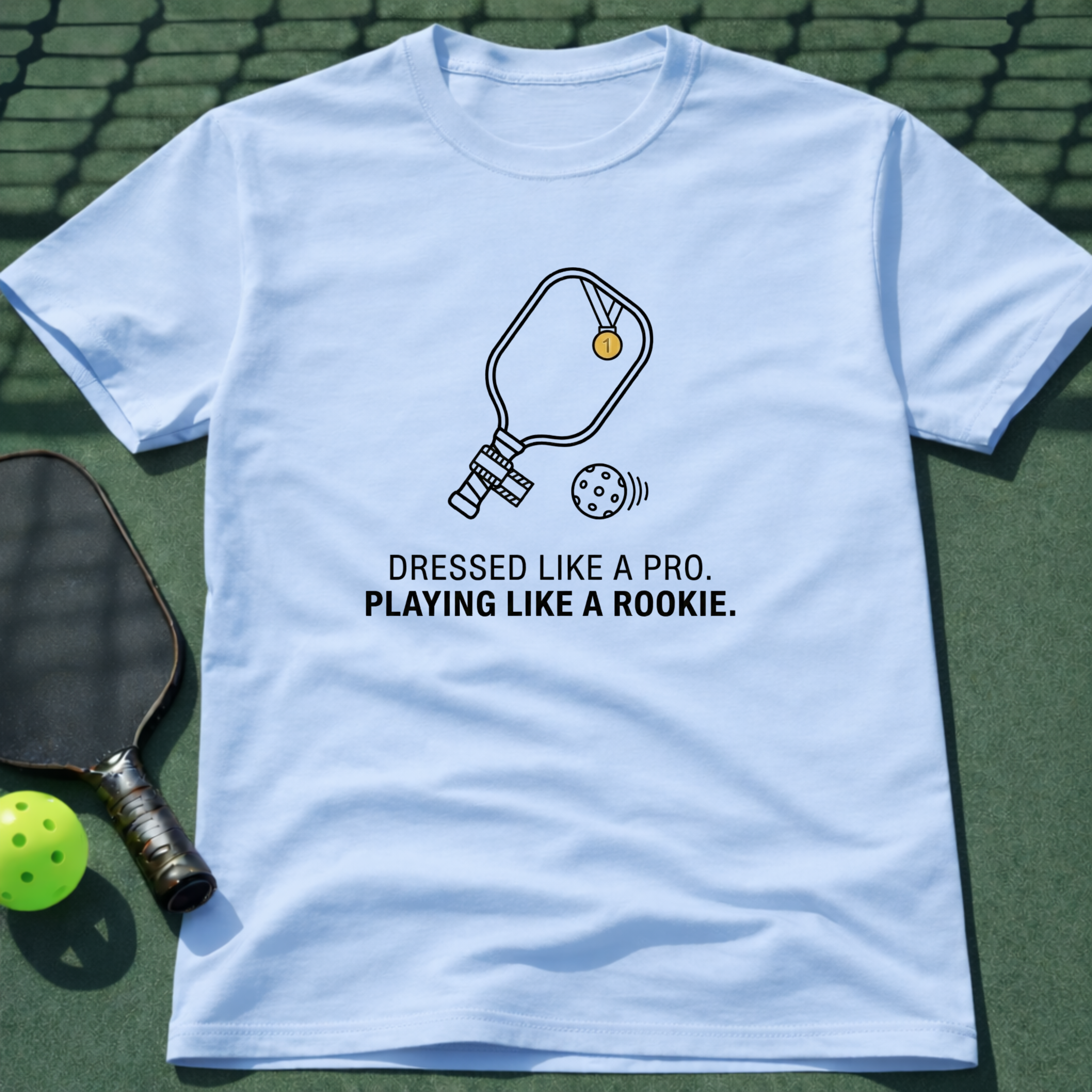 Dressed Like A Pro. Playing Like A Rookie. T-Shirt