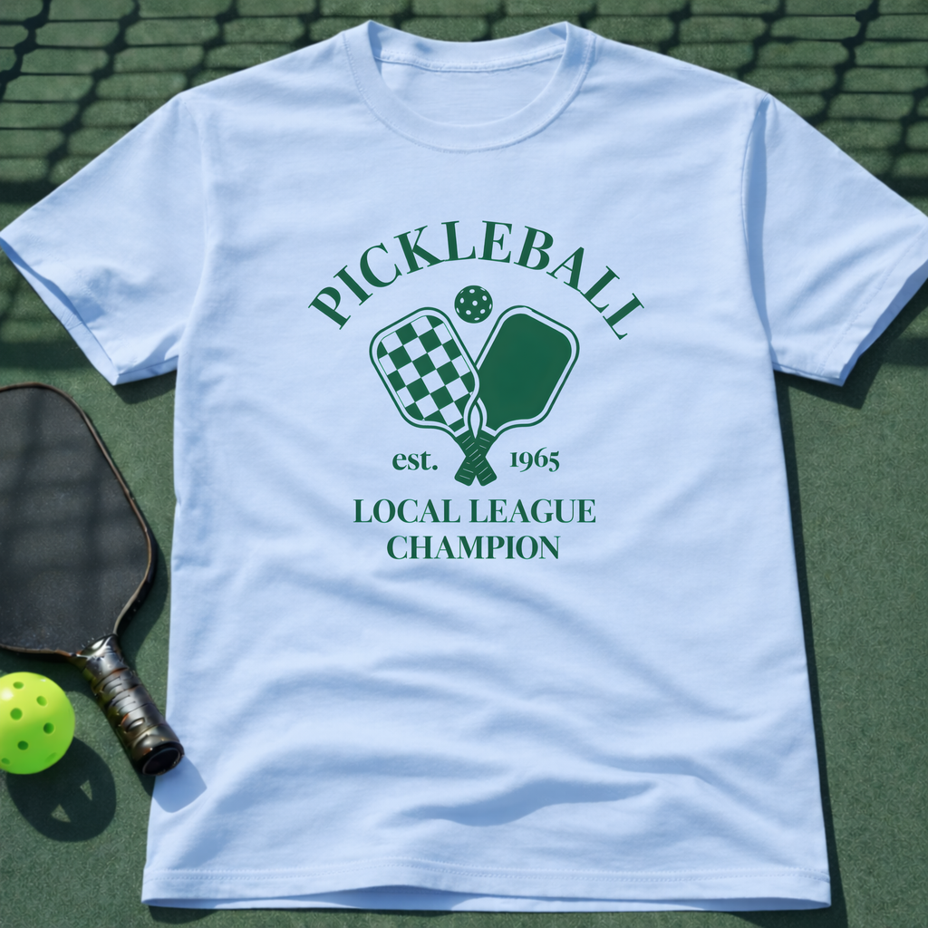 Pickleball Local League Champion T-Shirt