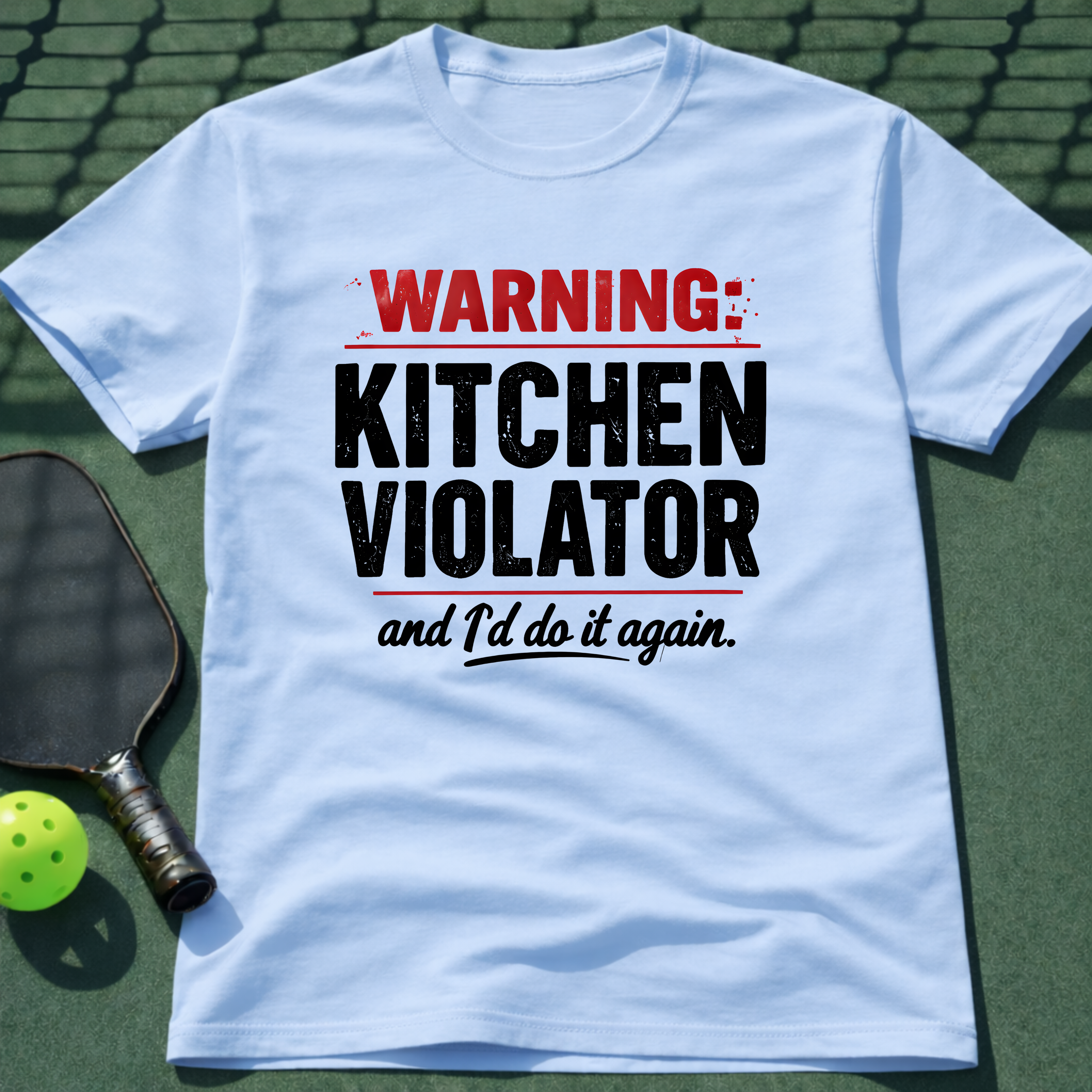 Warning: Kitchen Violator T-Shirt