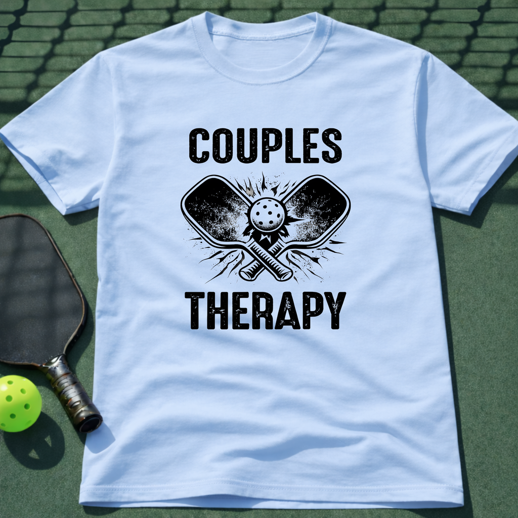 Couples Therapy Pickleball T-Shirt
