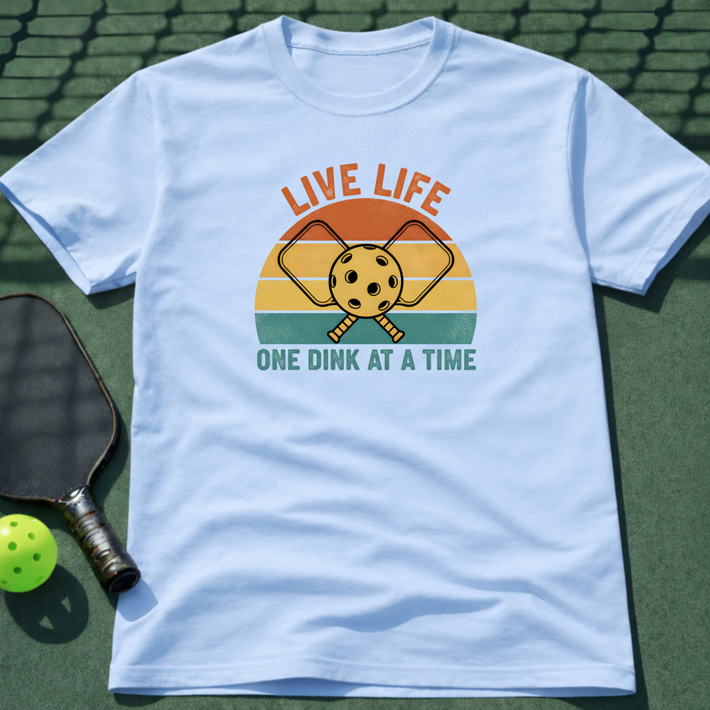 Live Life. One Dink At A Time. T-Shirt