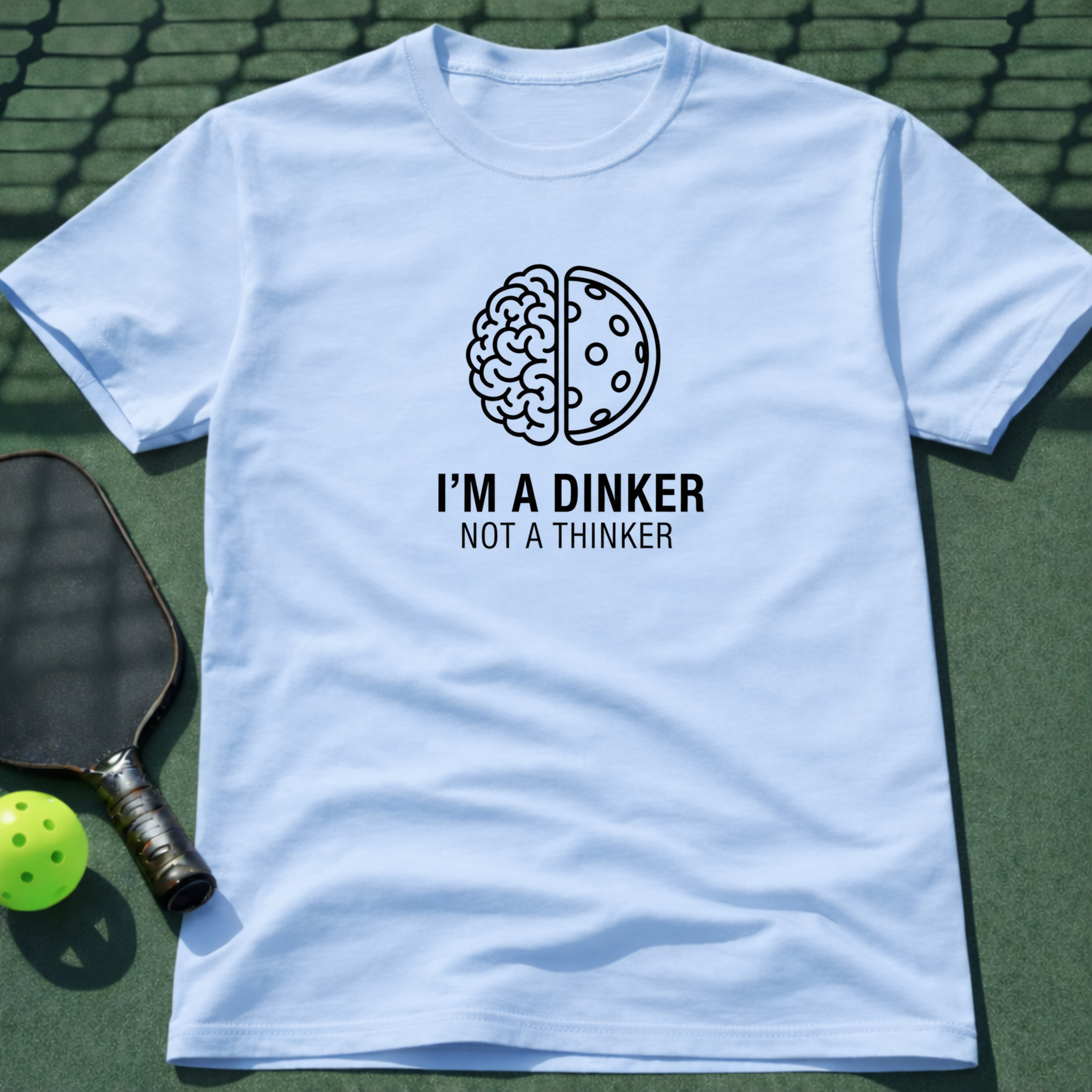 I'm A Dinker Not A Thinker T-Shirt