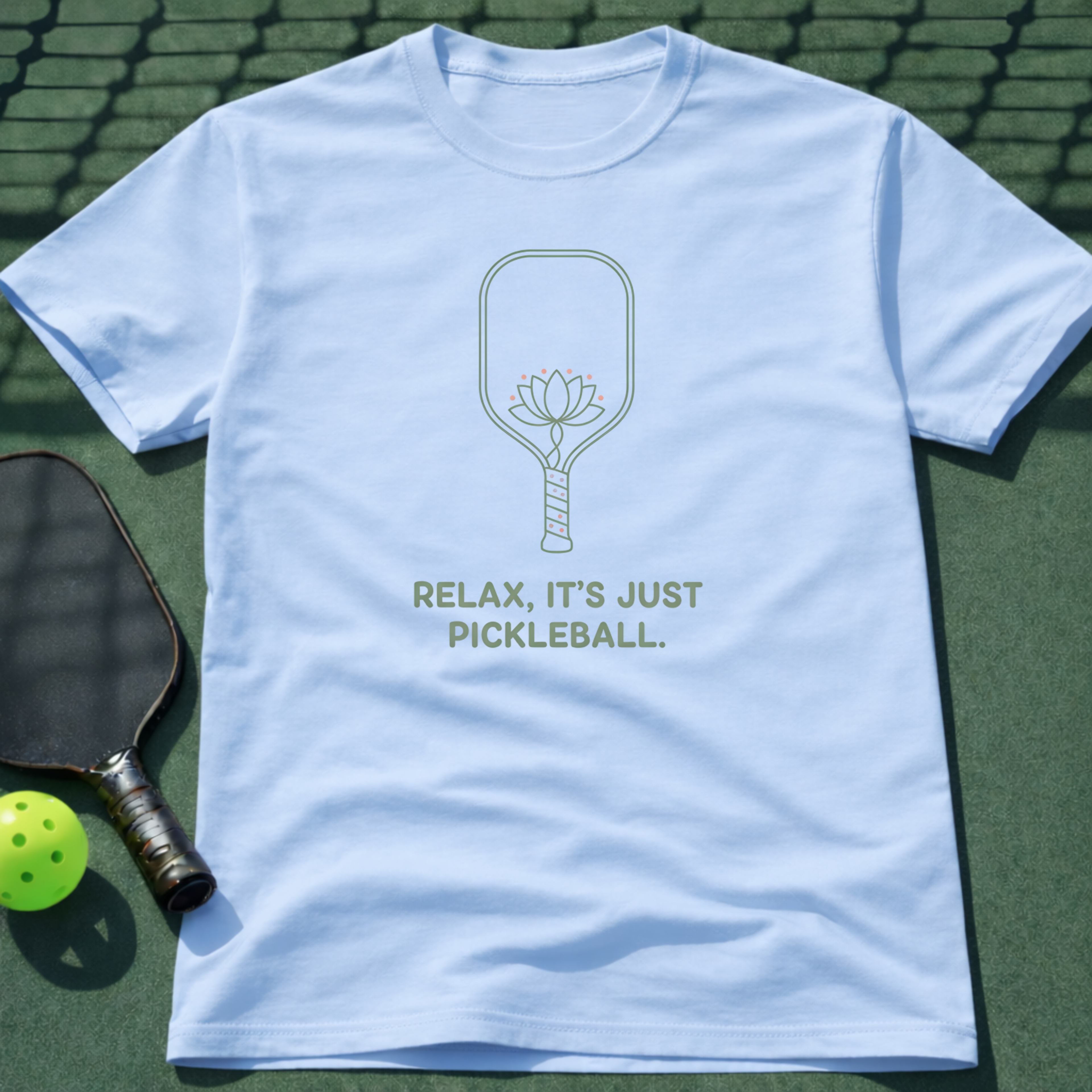 Relax it's Just Pickleball T-Shirt