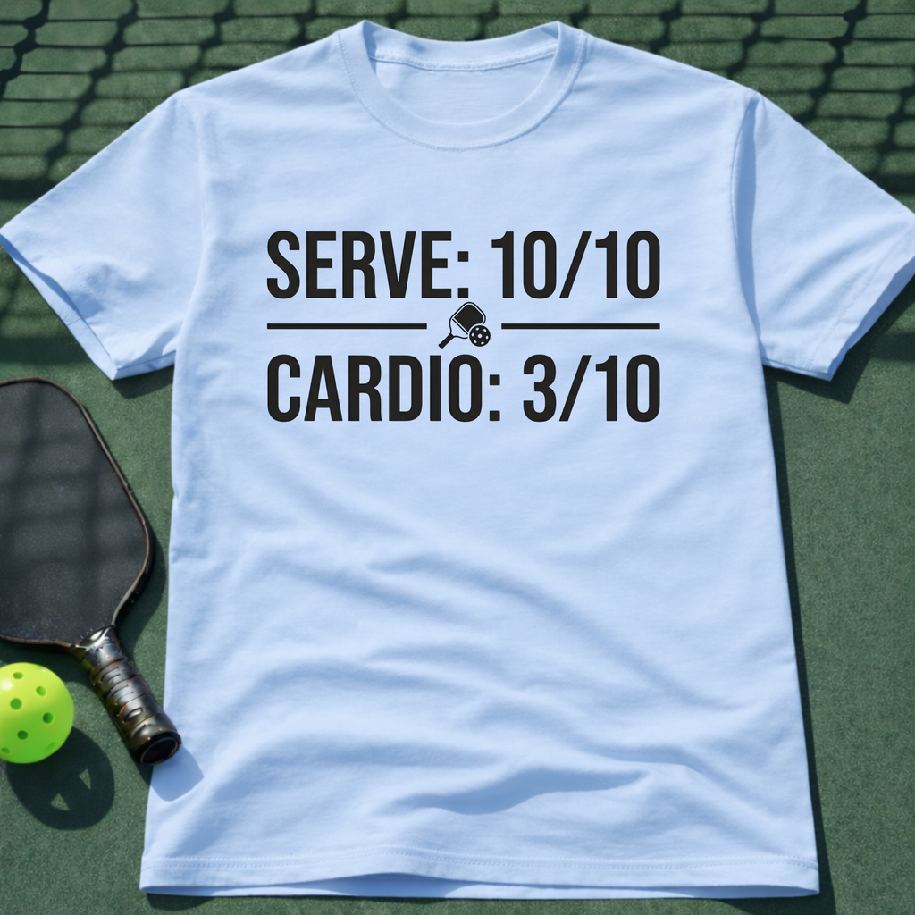 Serve 10/10 Cardio 3/10 T-Shirt