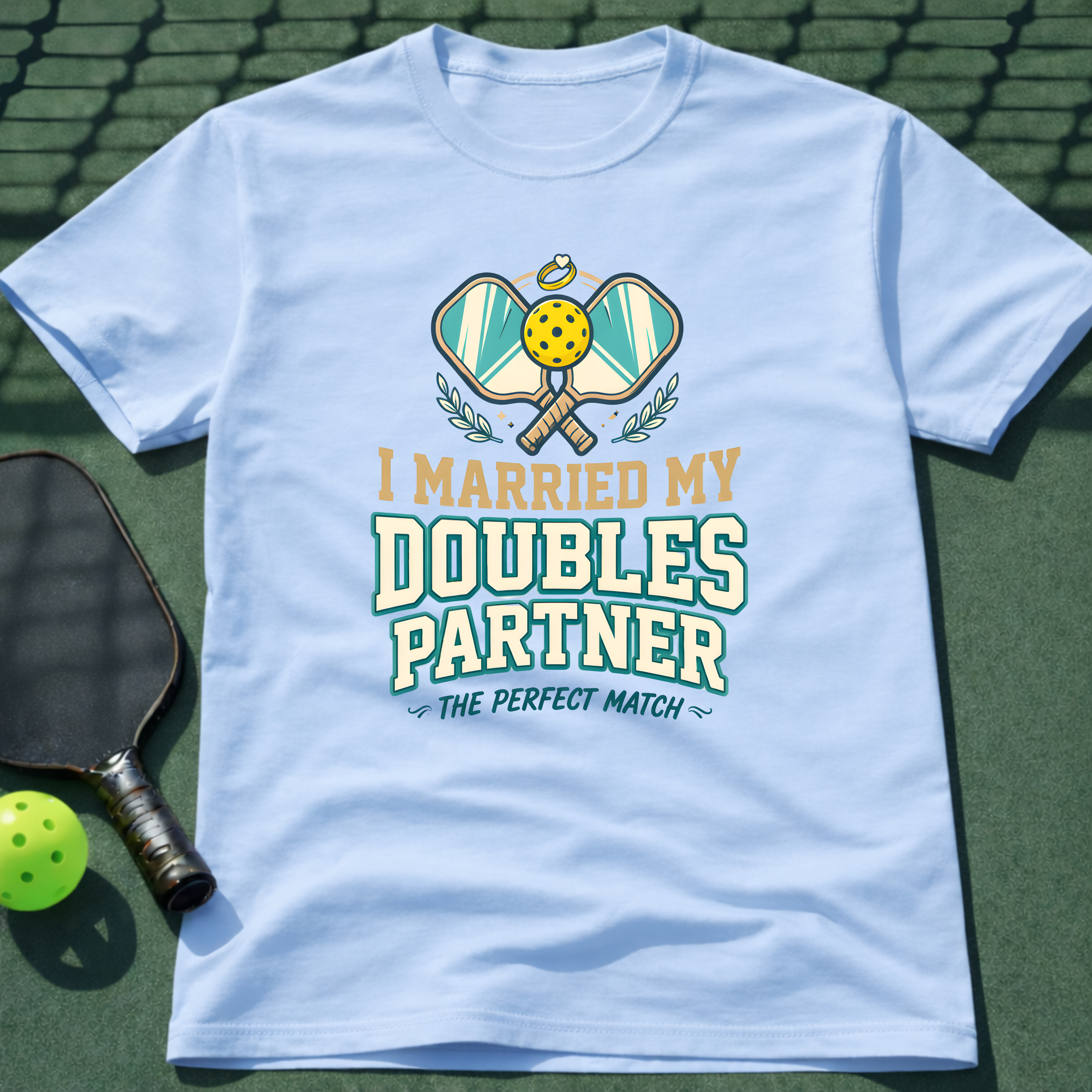 I Married My Doubles Partner T-Shirt