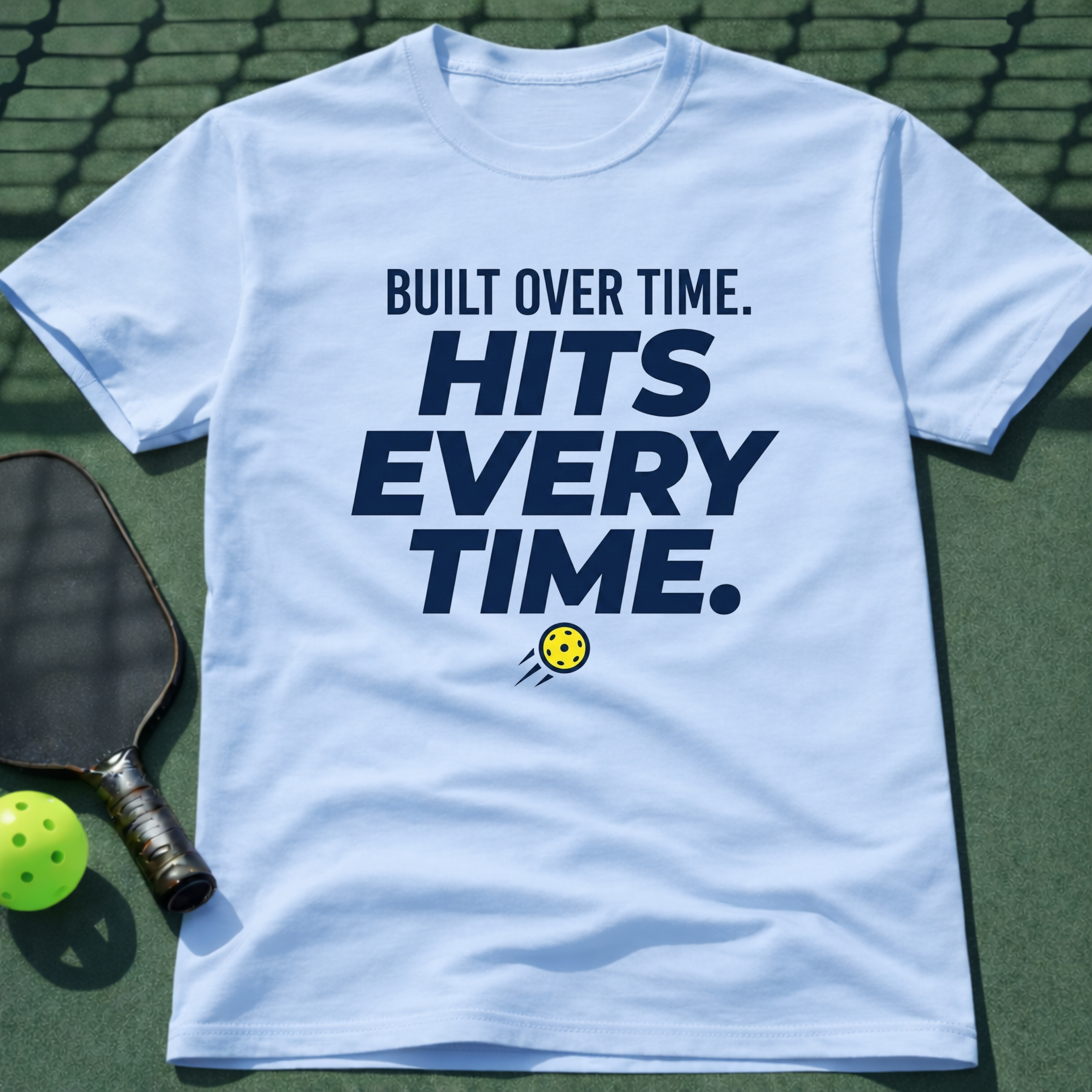 Built Over Time. Hits Every Time. T-Shirt