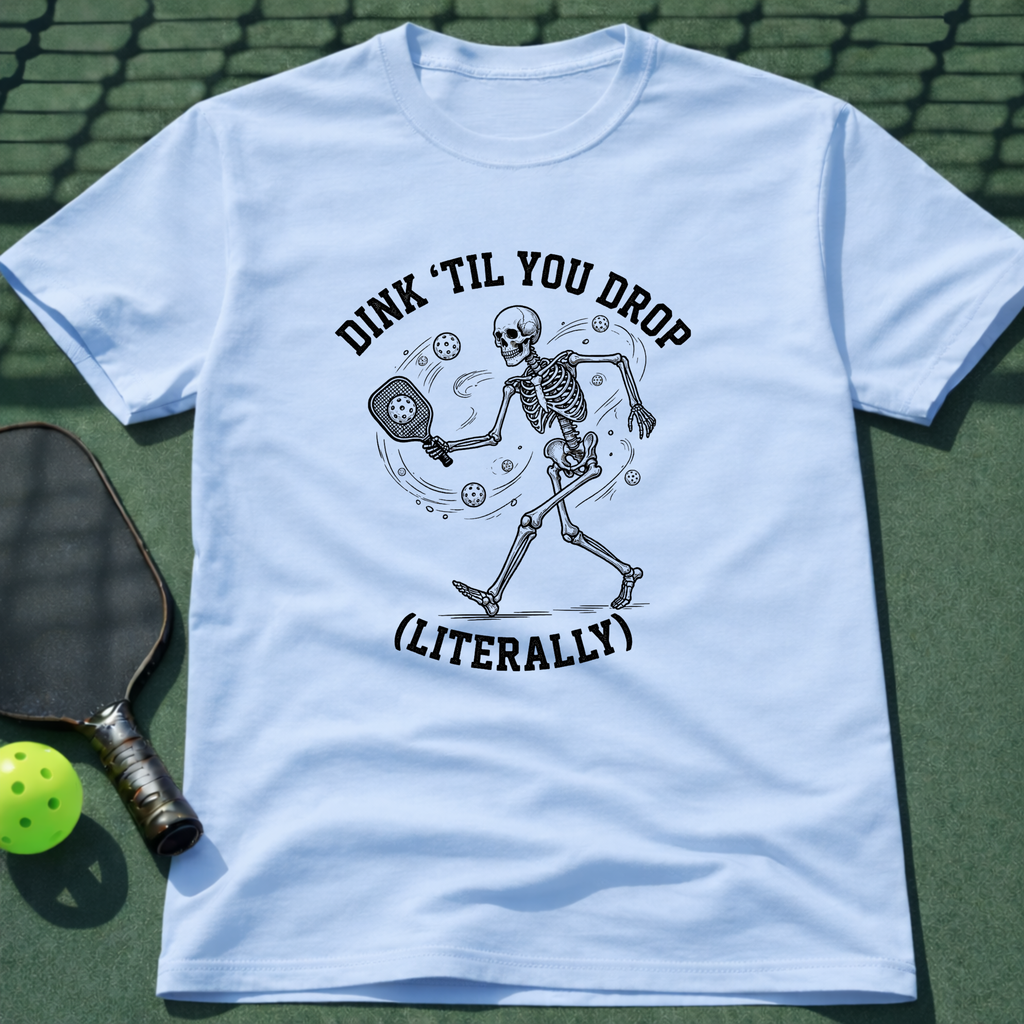 Dink 'Till You Drop (Literally) T-Shirt