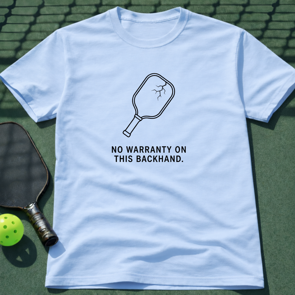 No Warranty On This Backhand. T-Shirt