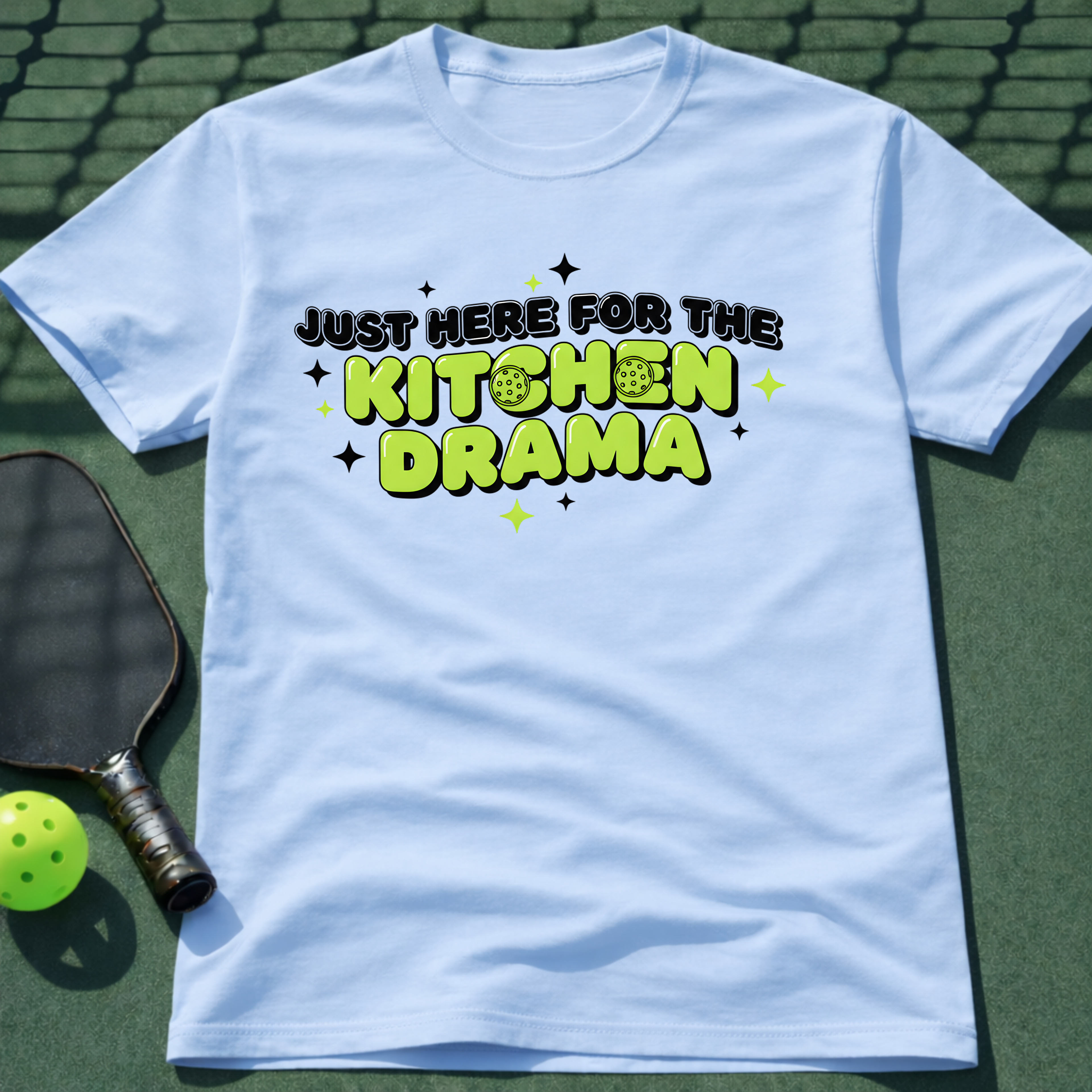 Just Here For The Kitchen Drama T-Shirt