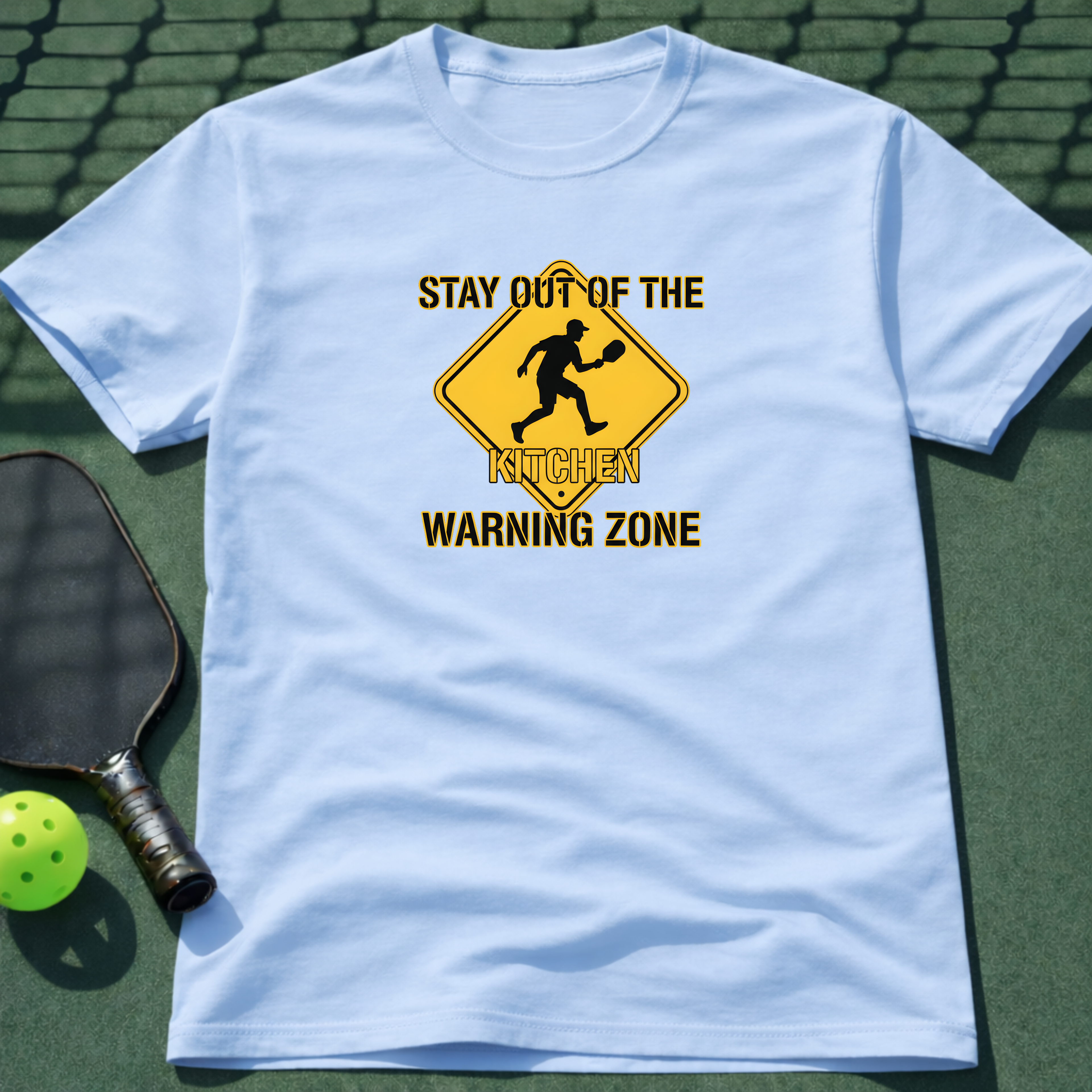 Warning Zone: Stay Out Of The Kitchen T-Shirt
