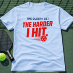The Older I Get The Harder I Hit. T-Shirt