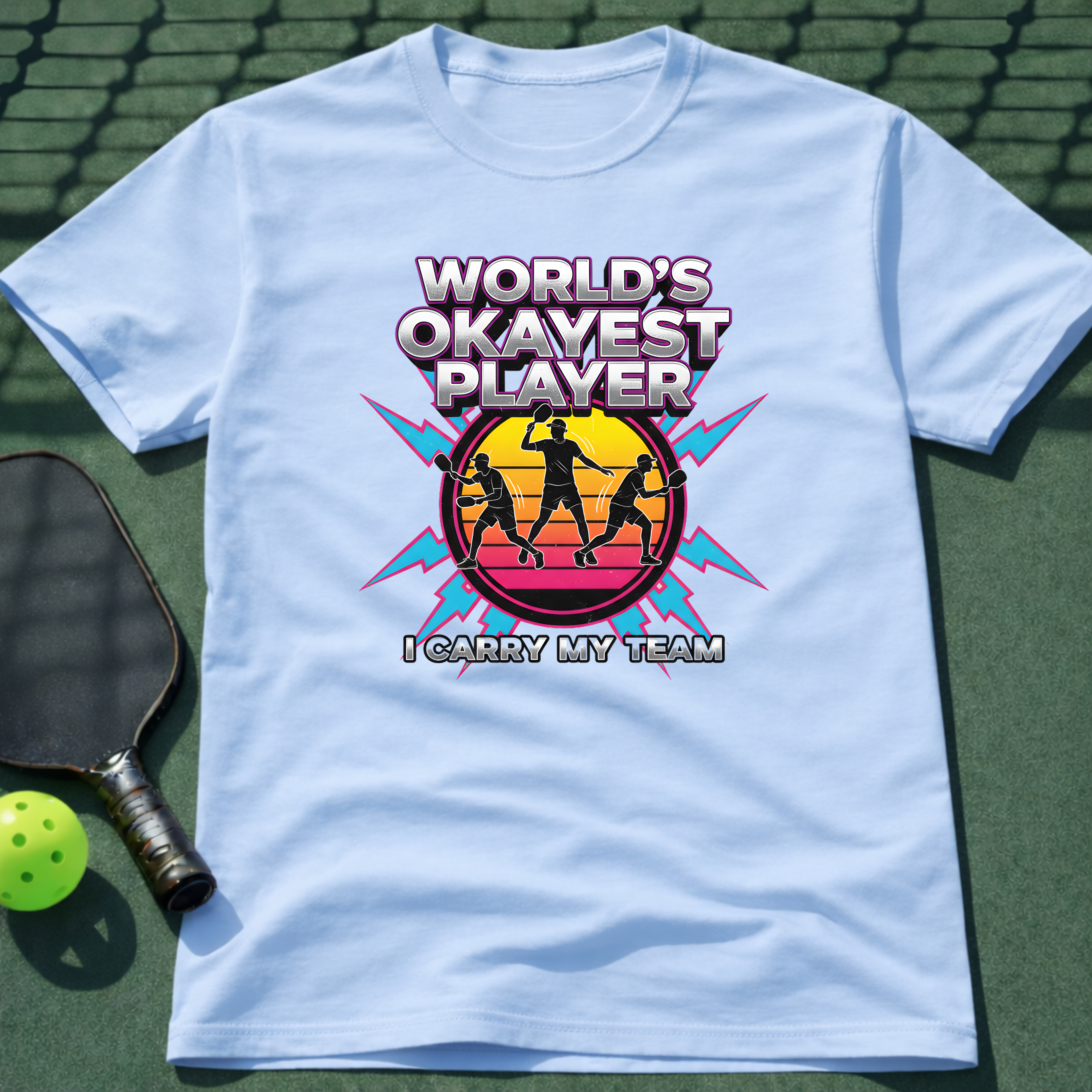 World's Okayest Player Comic T-Shirt