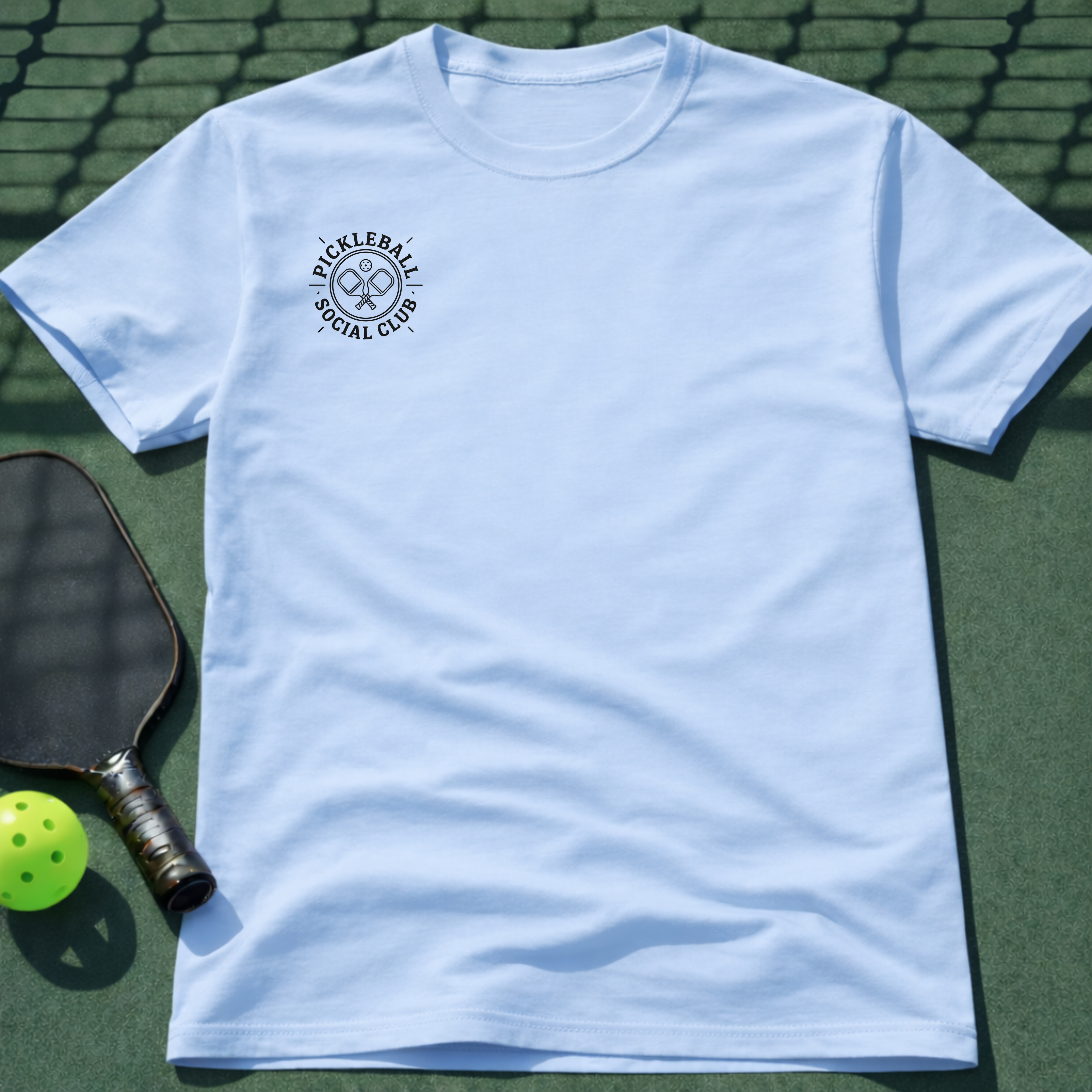 Pickleball Social Club T-Shirt (Chest Print)