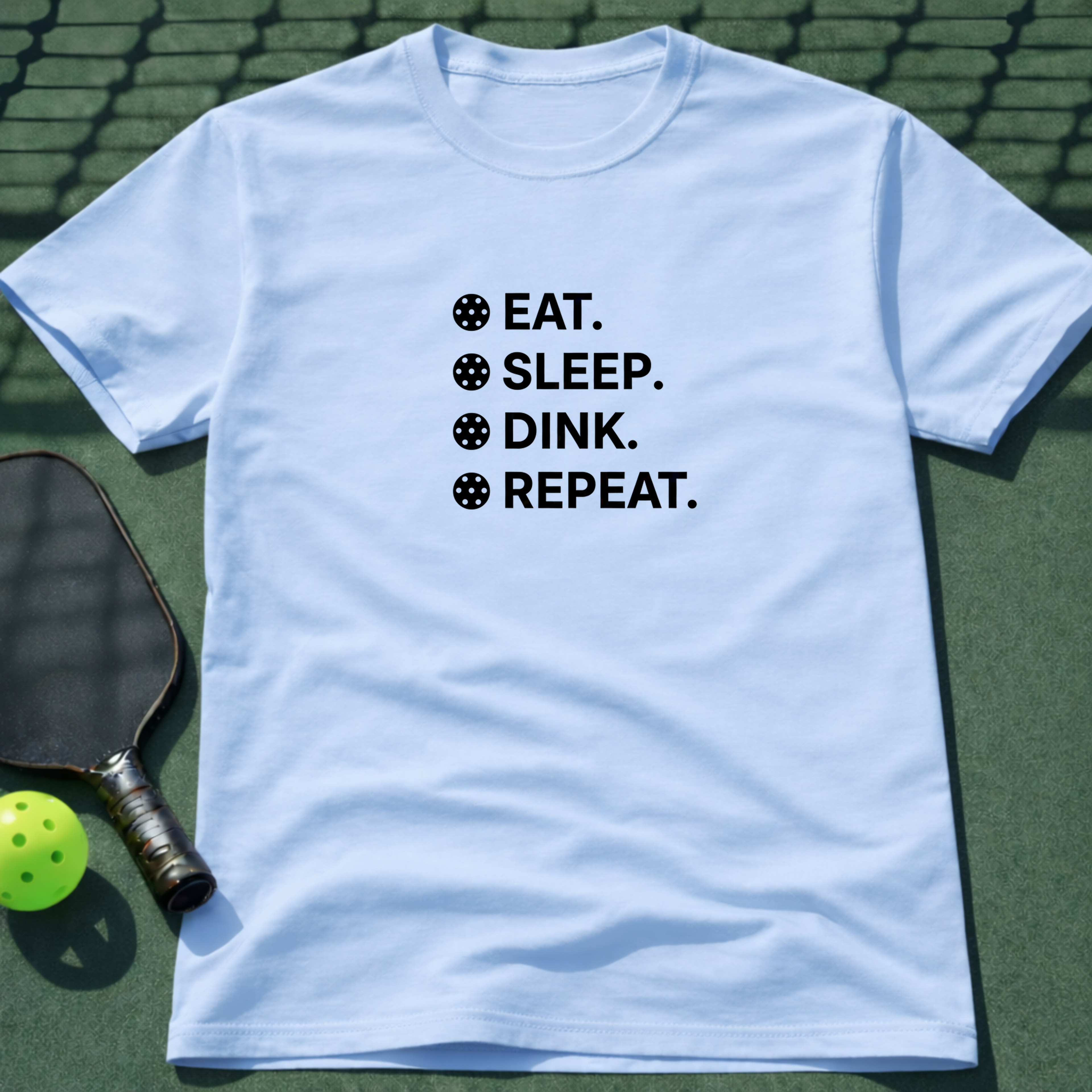 Eat. Sleep. Dink. Repeat. T-Shirt