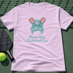 Messy Bun, Pickleball Fun. T-Shirt