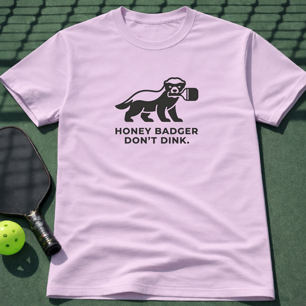 Honey Badger Don't Dink T-Shirt