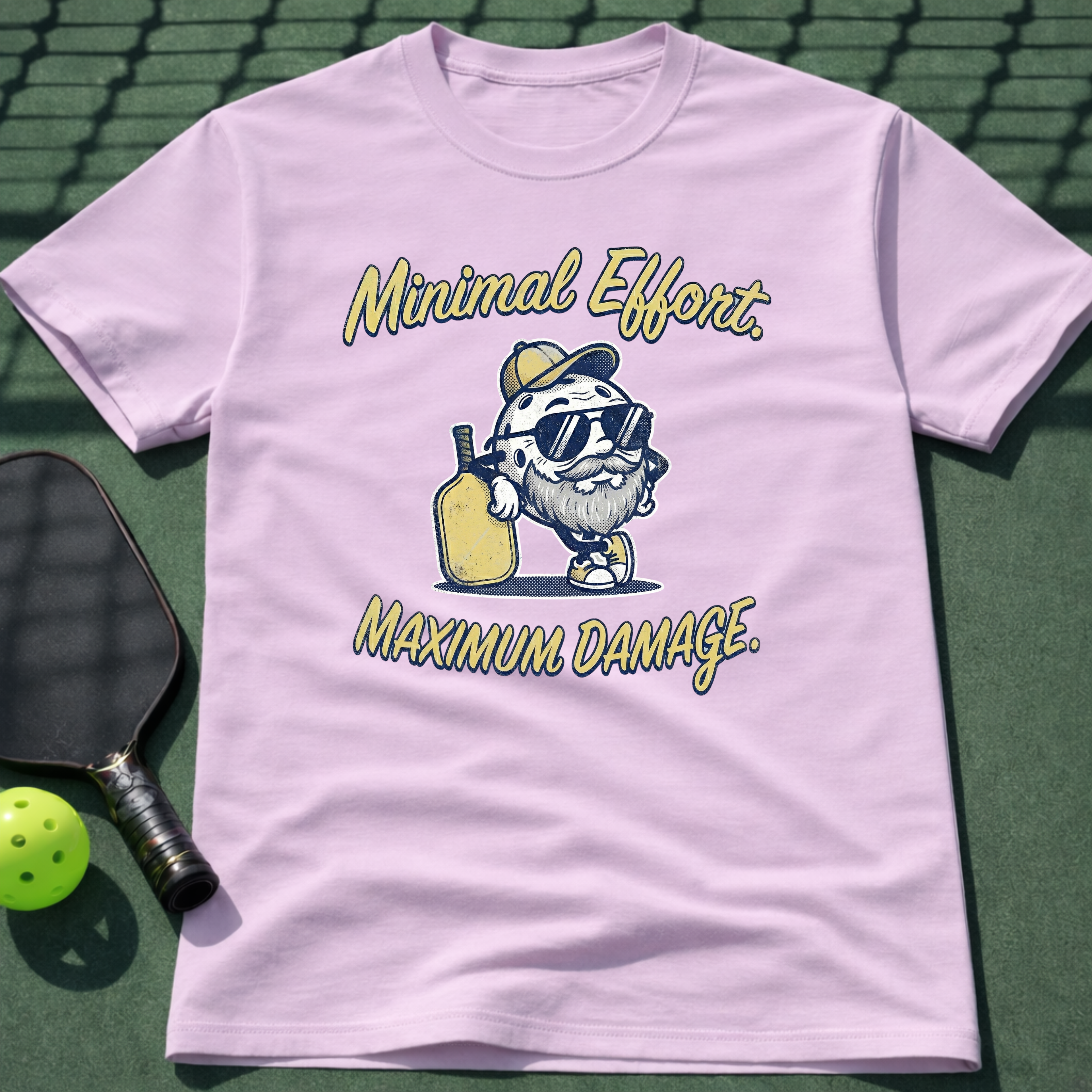 Minimal Effort Maximum Damage  T-Shirt