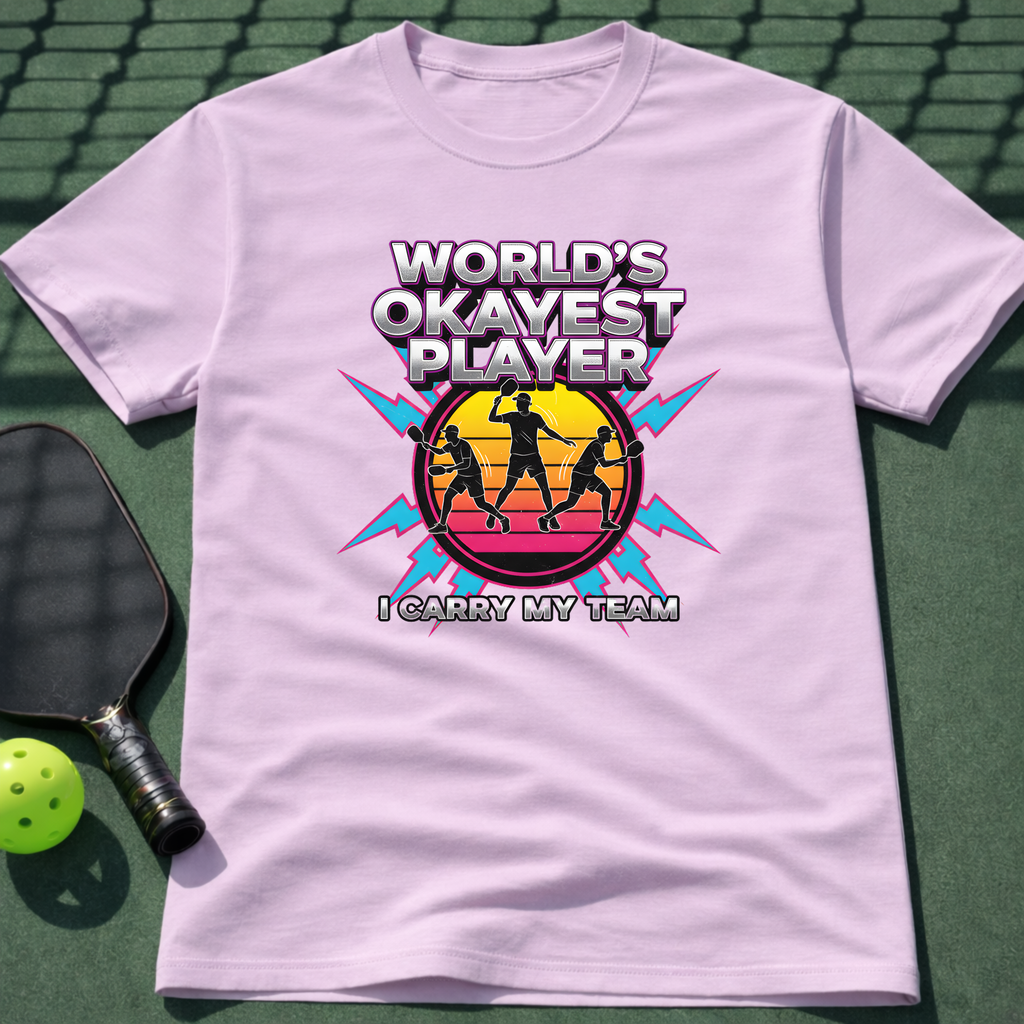 World's Okayest Player Comic T-Shirt