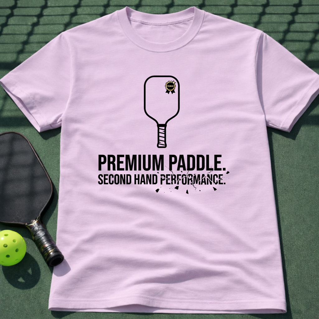Premium Paddle. Second Hand Performance. T-Shirt