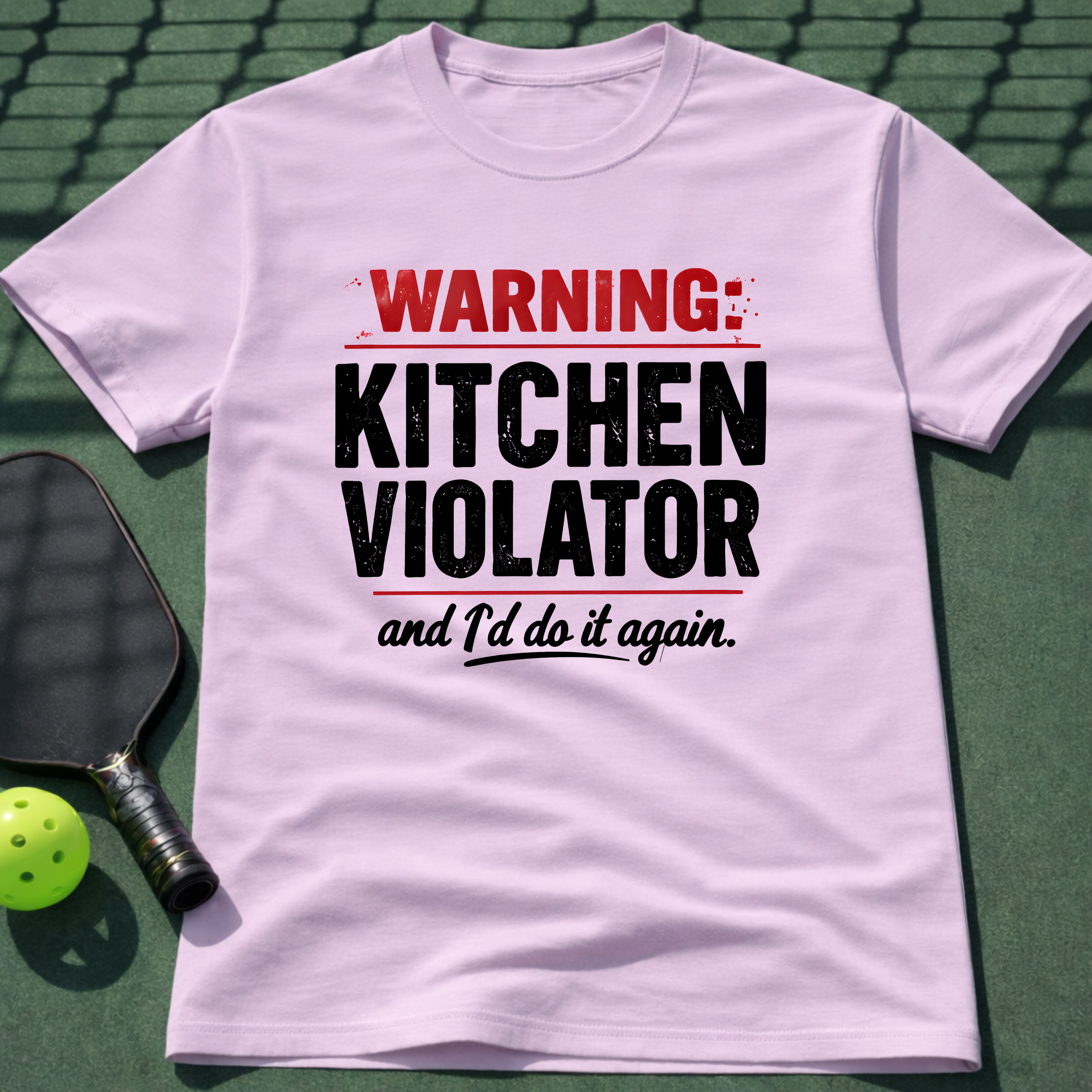Warning: Kitchen Violator T-Shirt