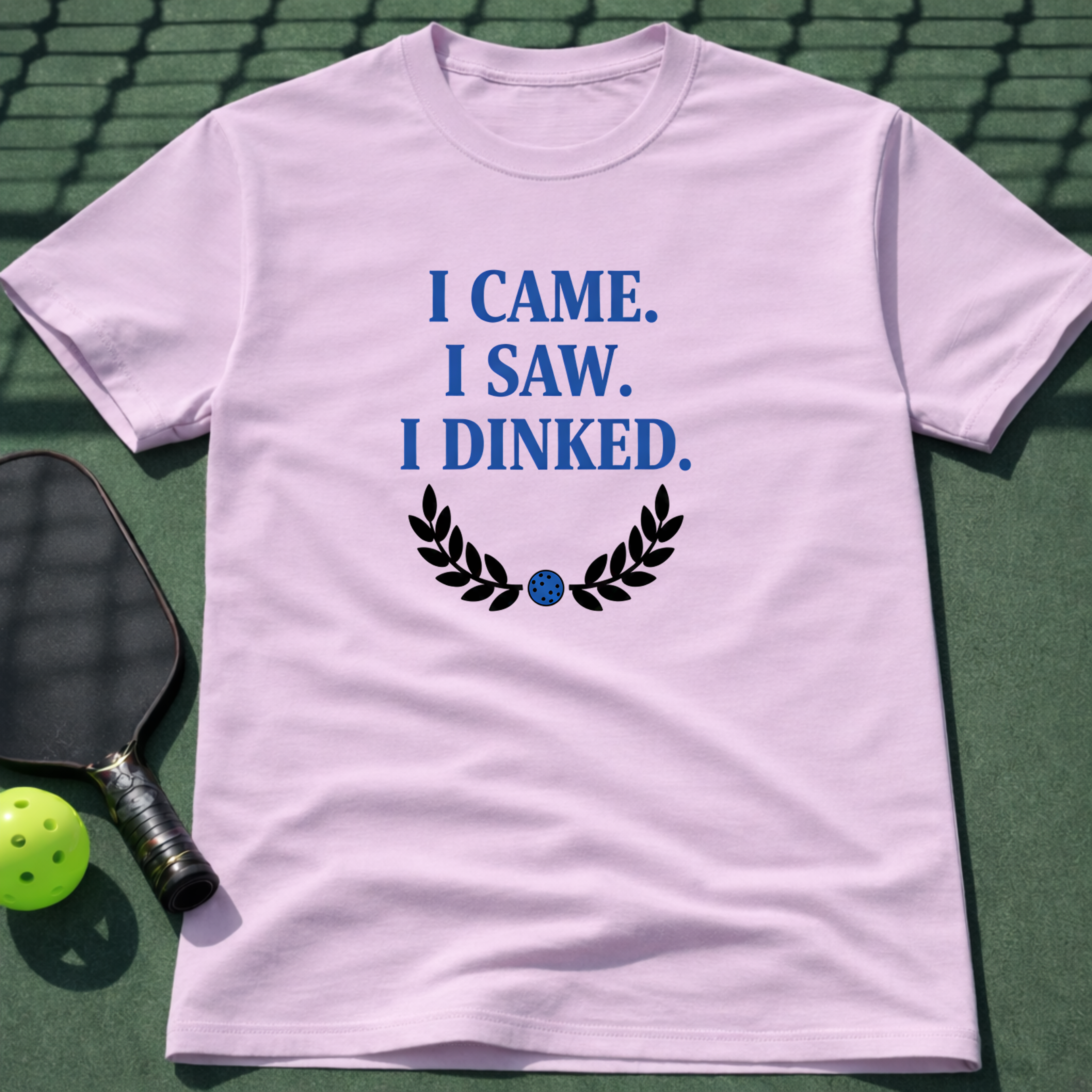 I Came. I Saw. I Dinked. Blue T-Shirt