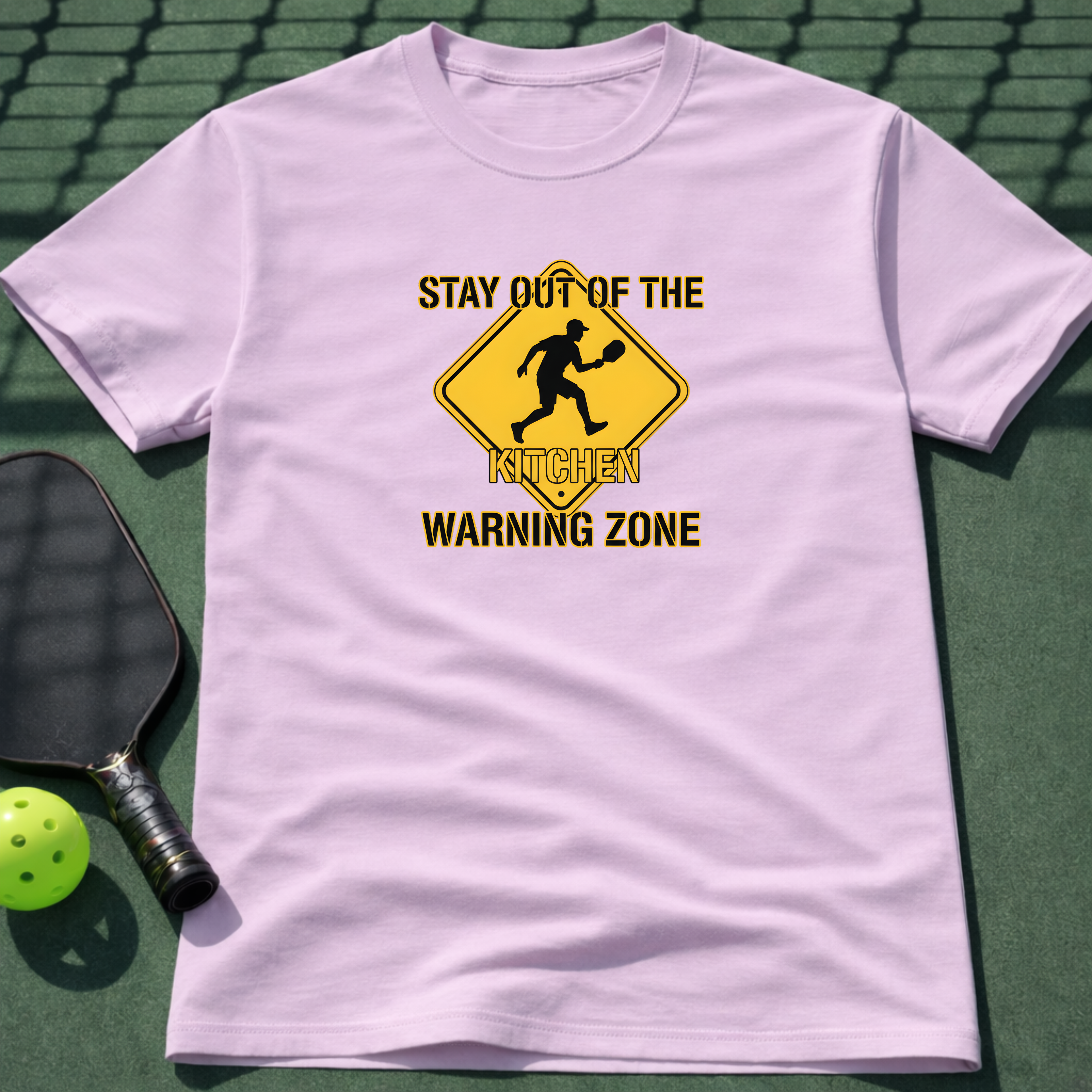 Warning Zone: Stay Out Of The Kitchen T-Shirt