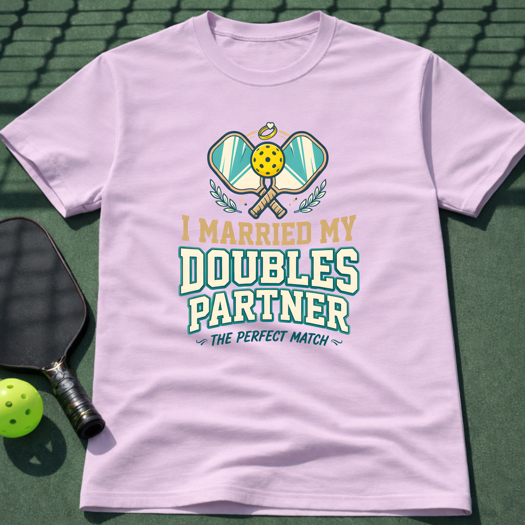 I Married My Doubles Partner T-Shirt