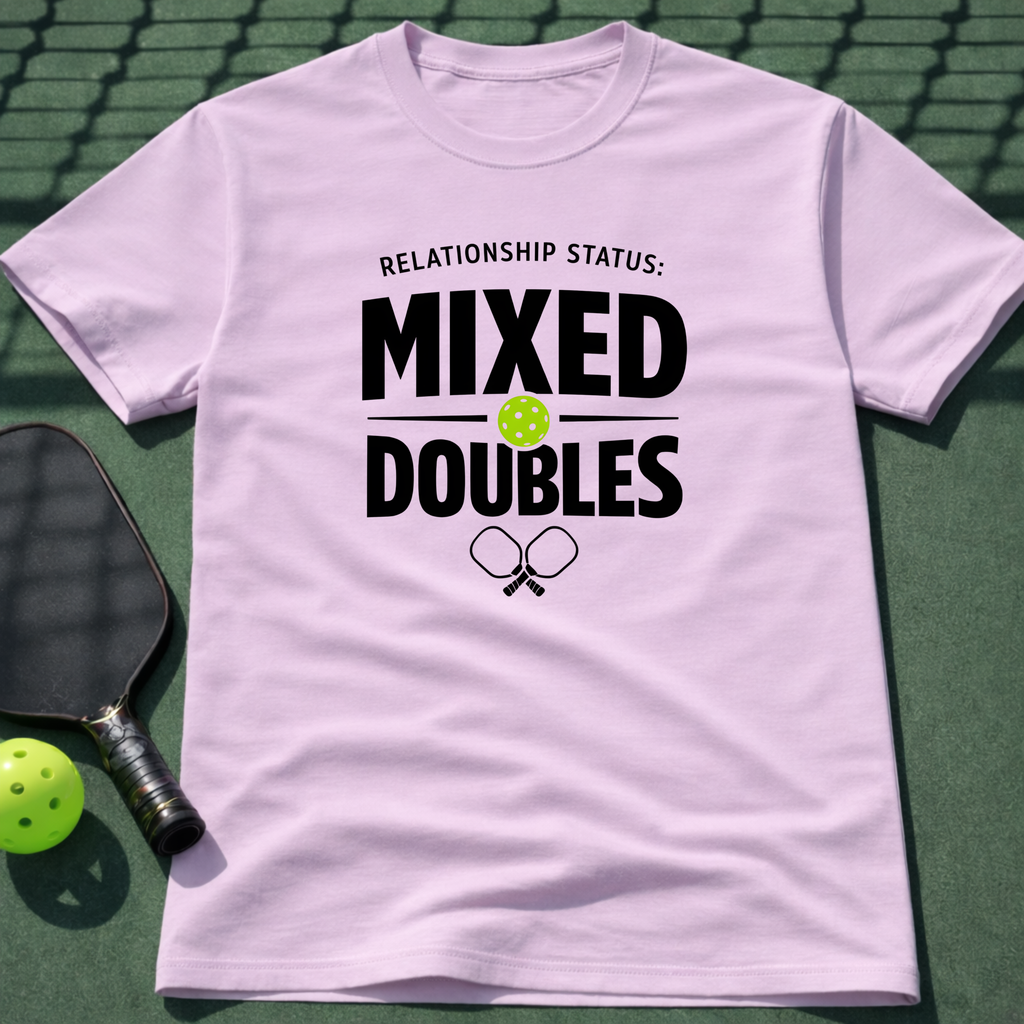 Relationship Status: Mixed Doubles T-Shirt