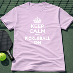 Keep Calm And Pickleball On T-Shirt