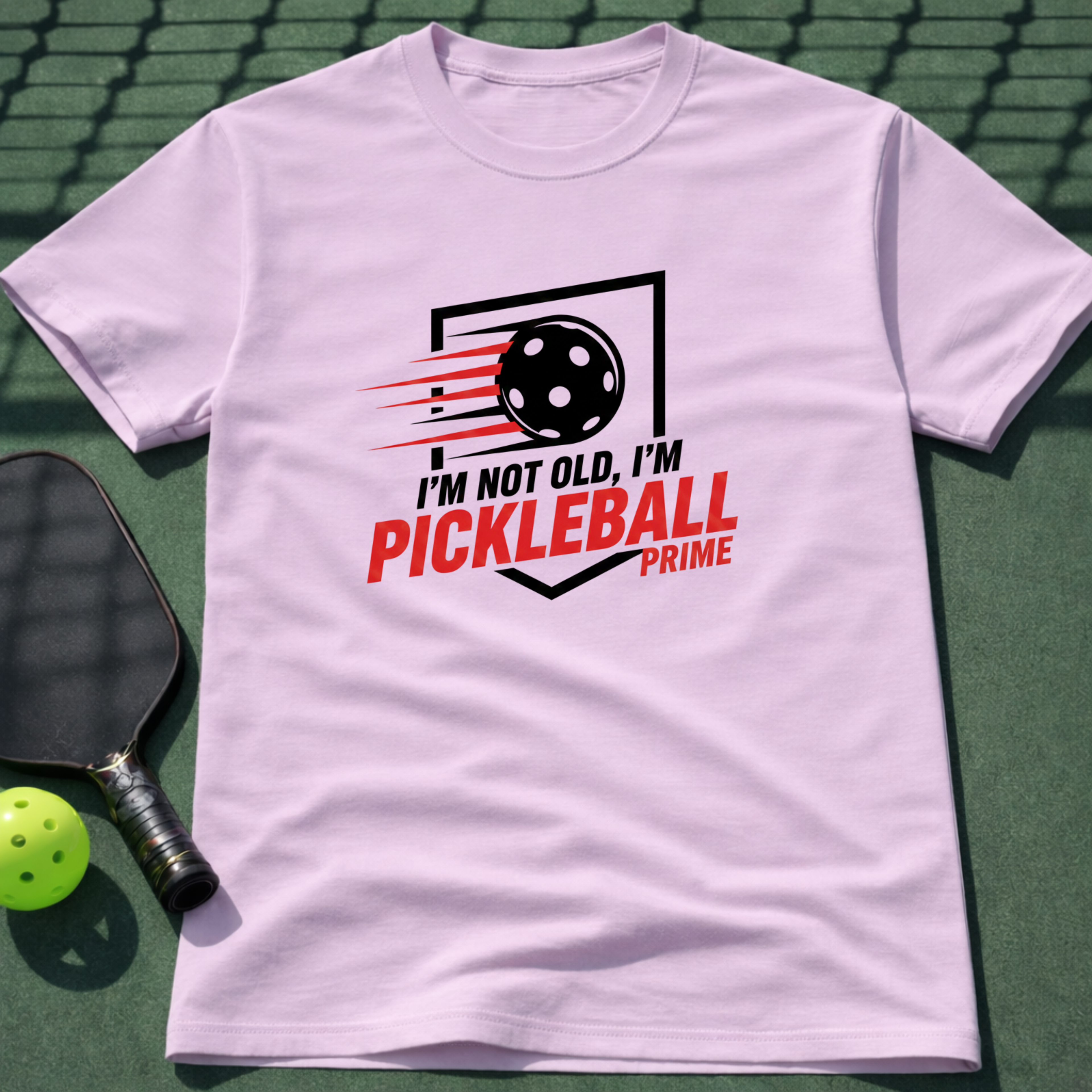 Not Old. Pickleball Prime. T-Shirt