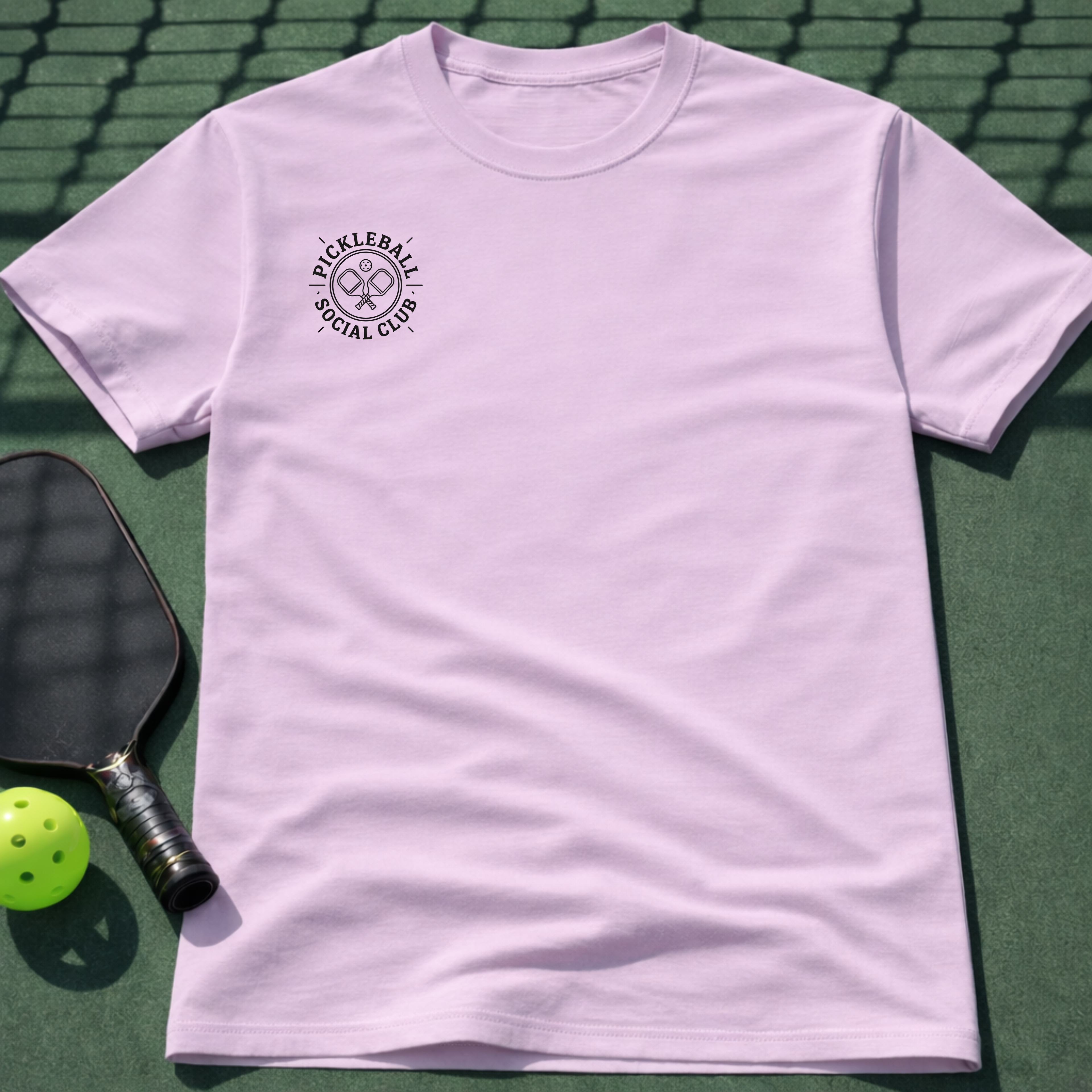 Pickleball Social Club T-Shirt (Chest Print)