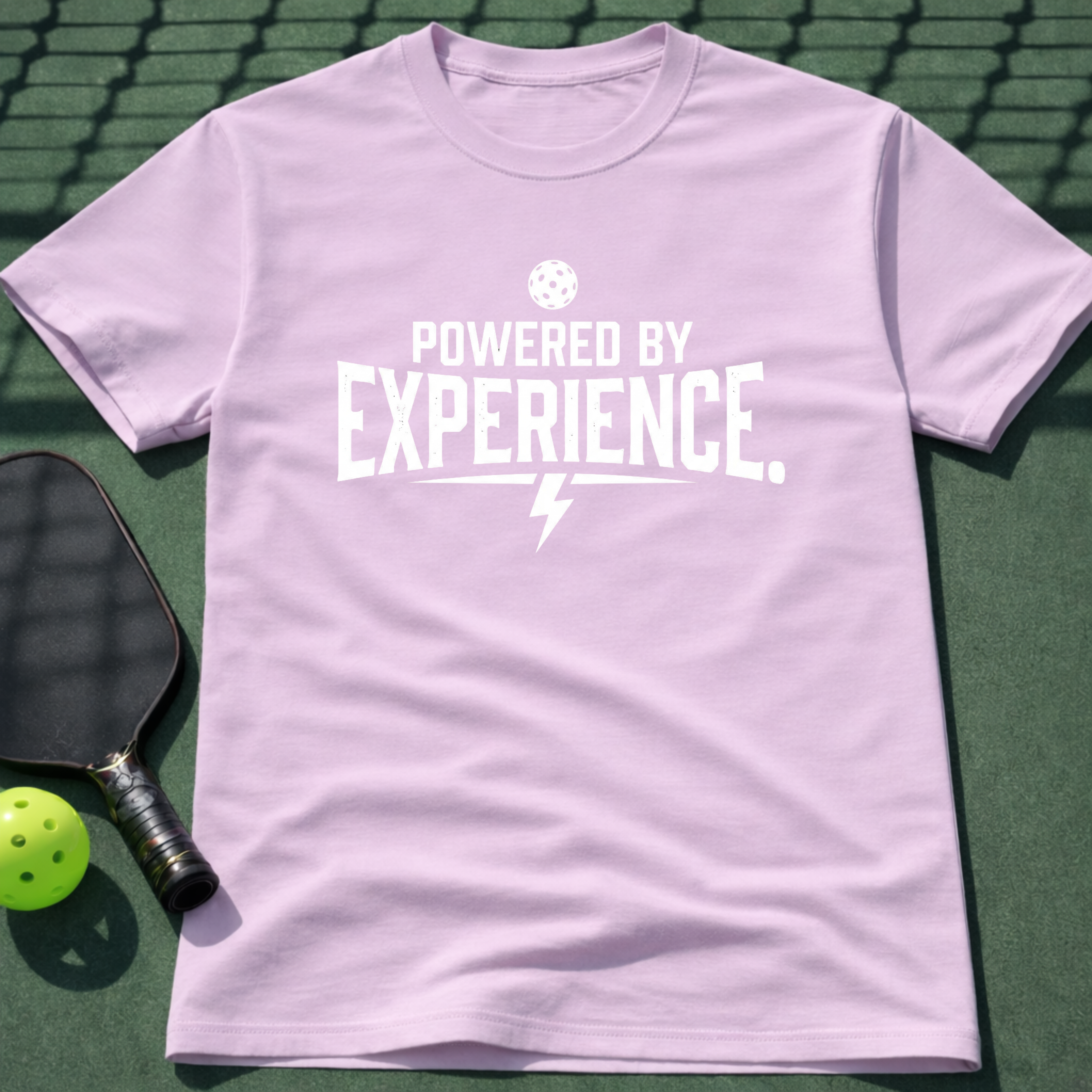 Powered By Experience. T-Shirt