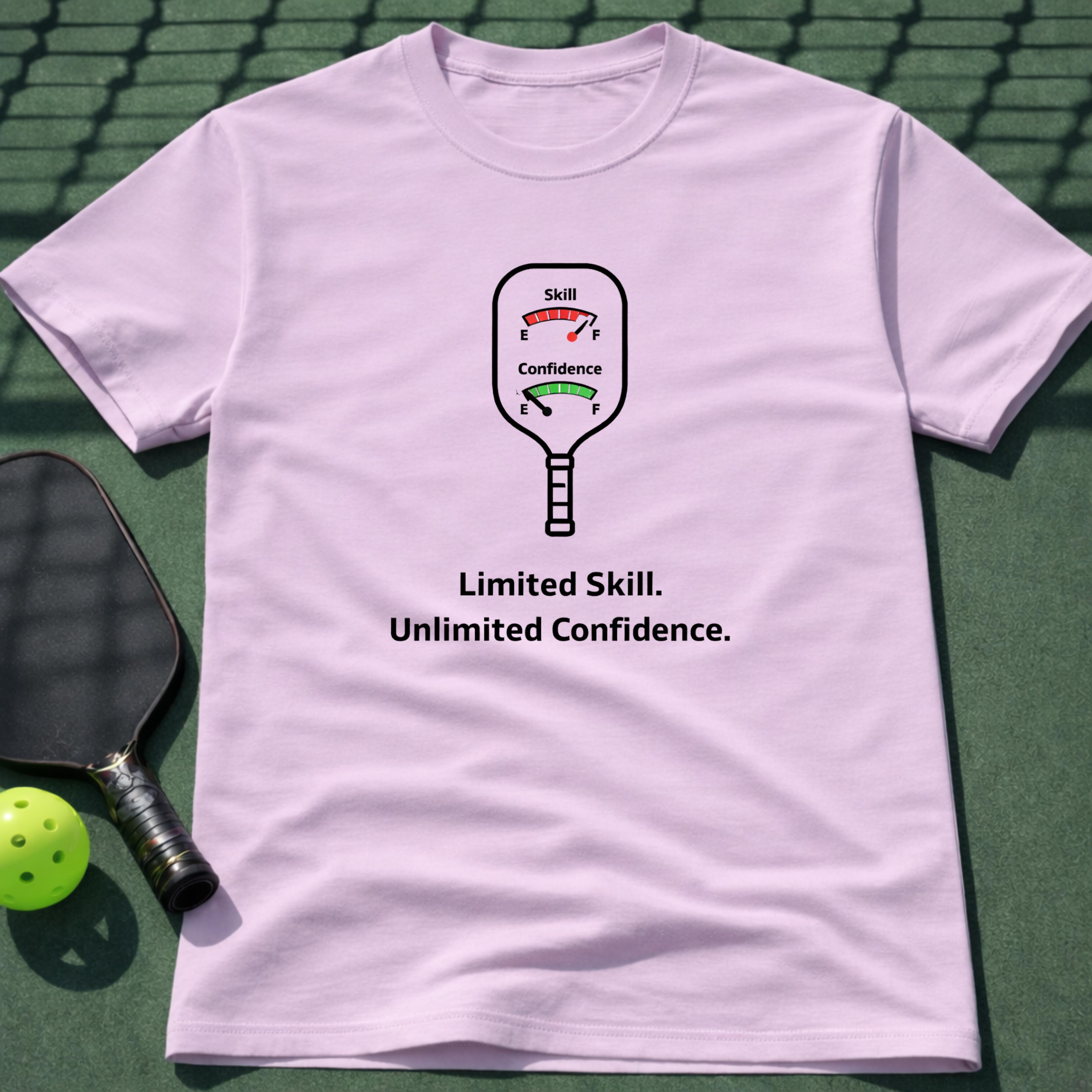 Limited Skill. Unlimited Confidence. T-Shirt