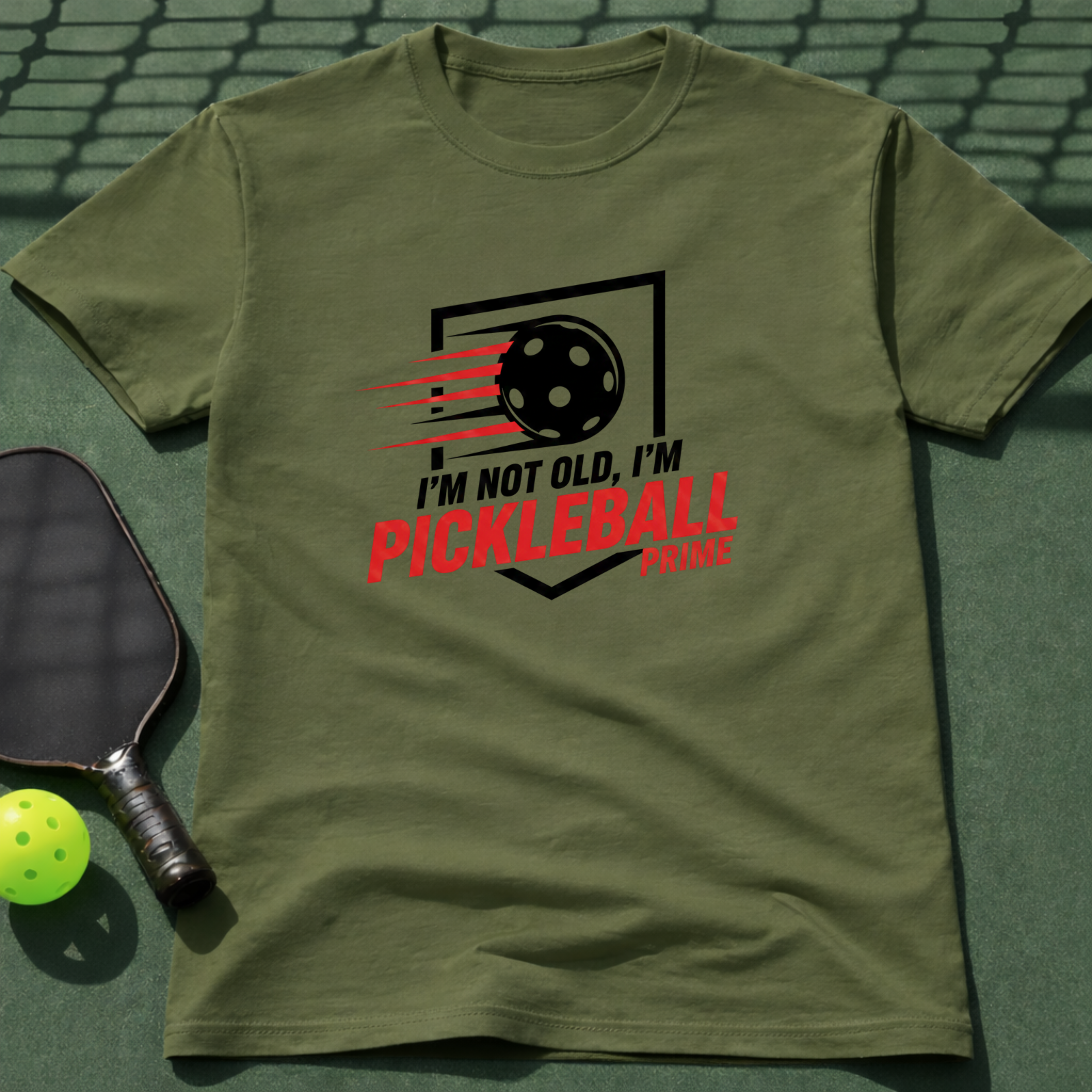 Not Old. Pickleball Prime. T-Shirt