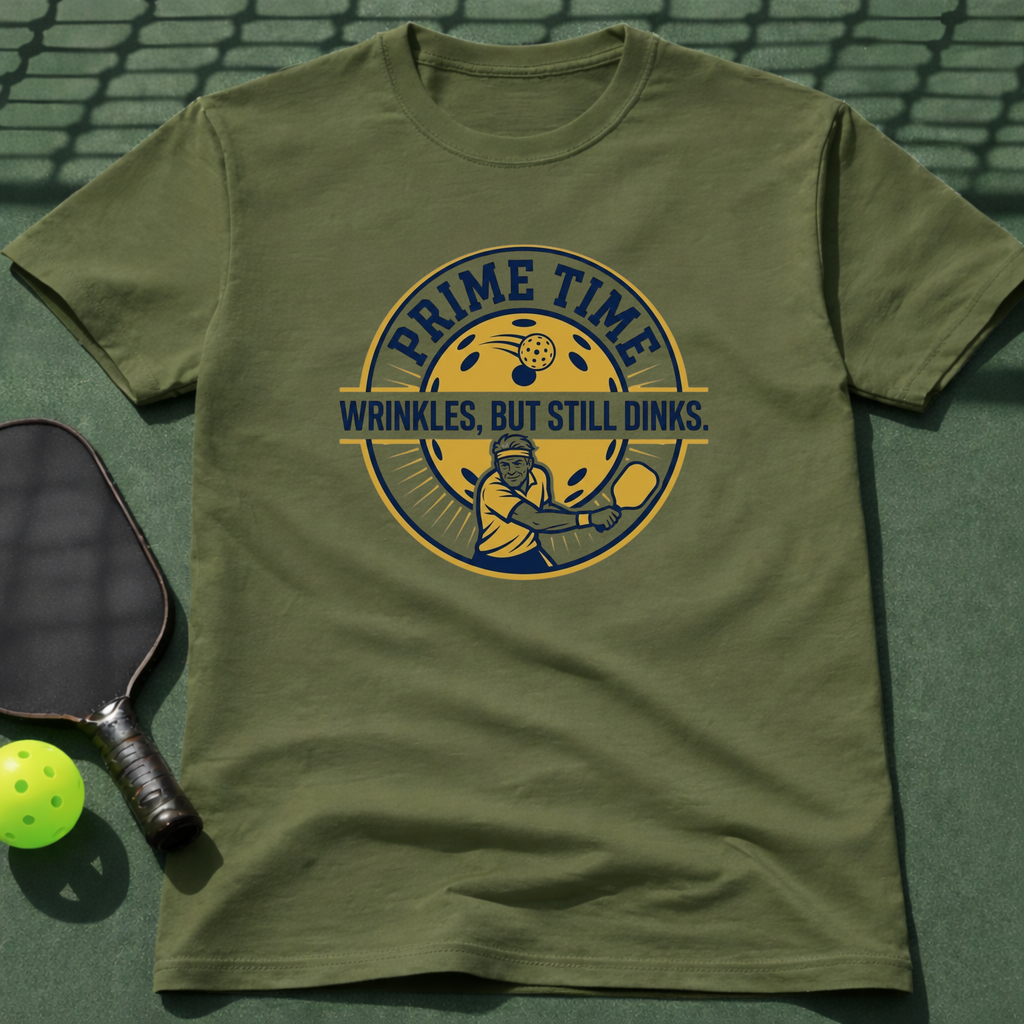 PRIMETIME. Wrinkles, But Still Dinks. T Shirt