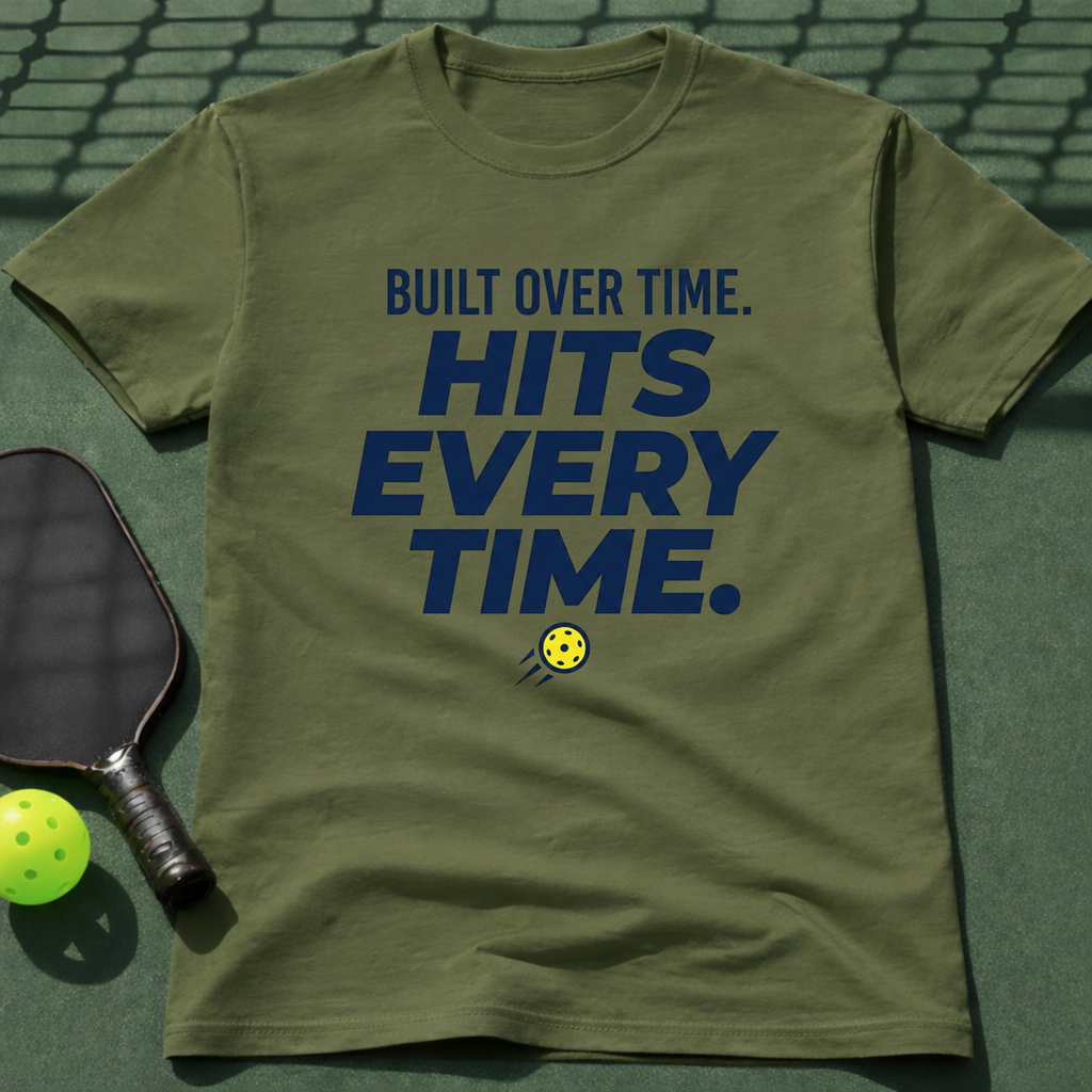 Built Over Time. Hits Every Time. T-Shirt