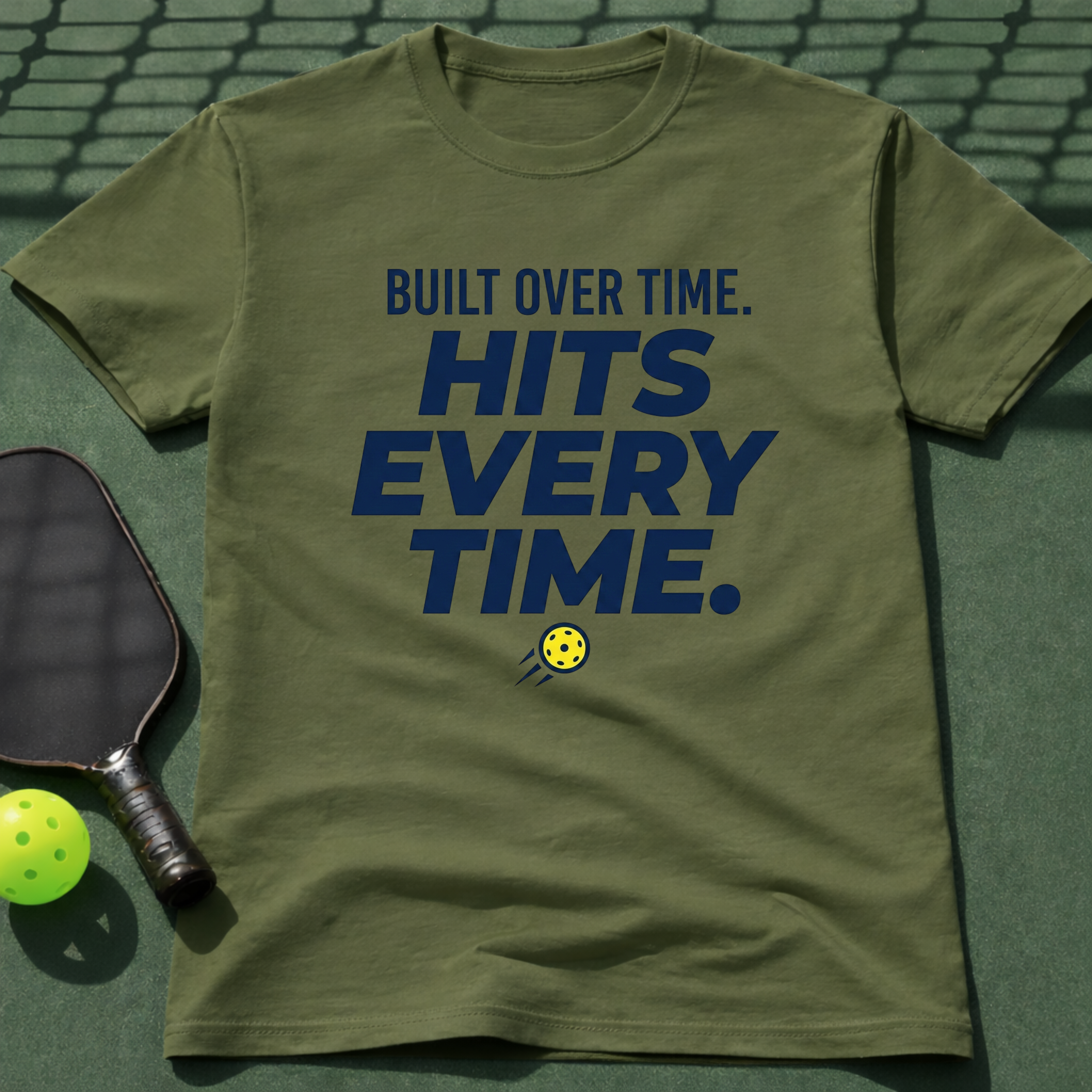 Built Over Time. Hits Every Time. T-Shirt