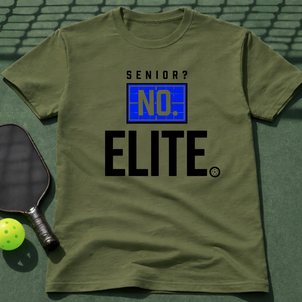 Senior? No. Elite. T Shirt
