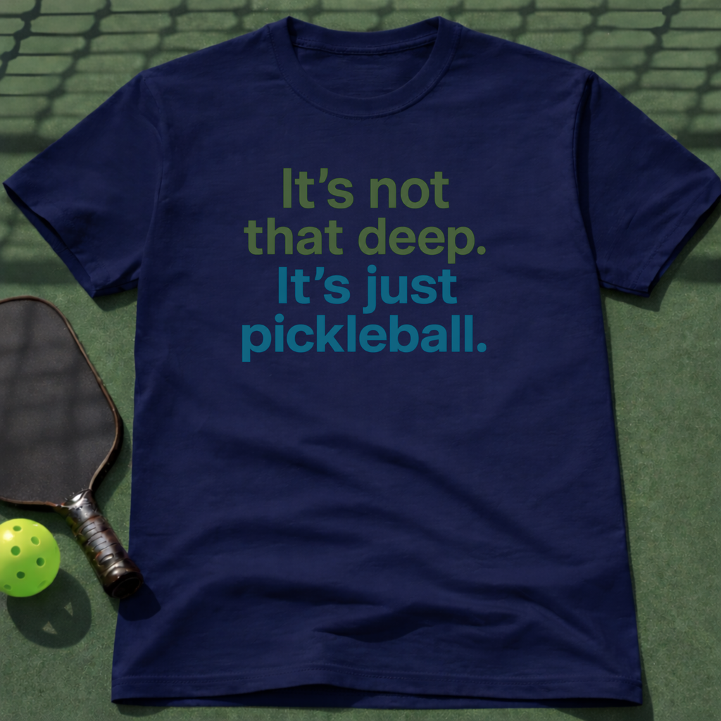 It's not that deep. It's just pickleball. T-Shirt