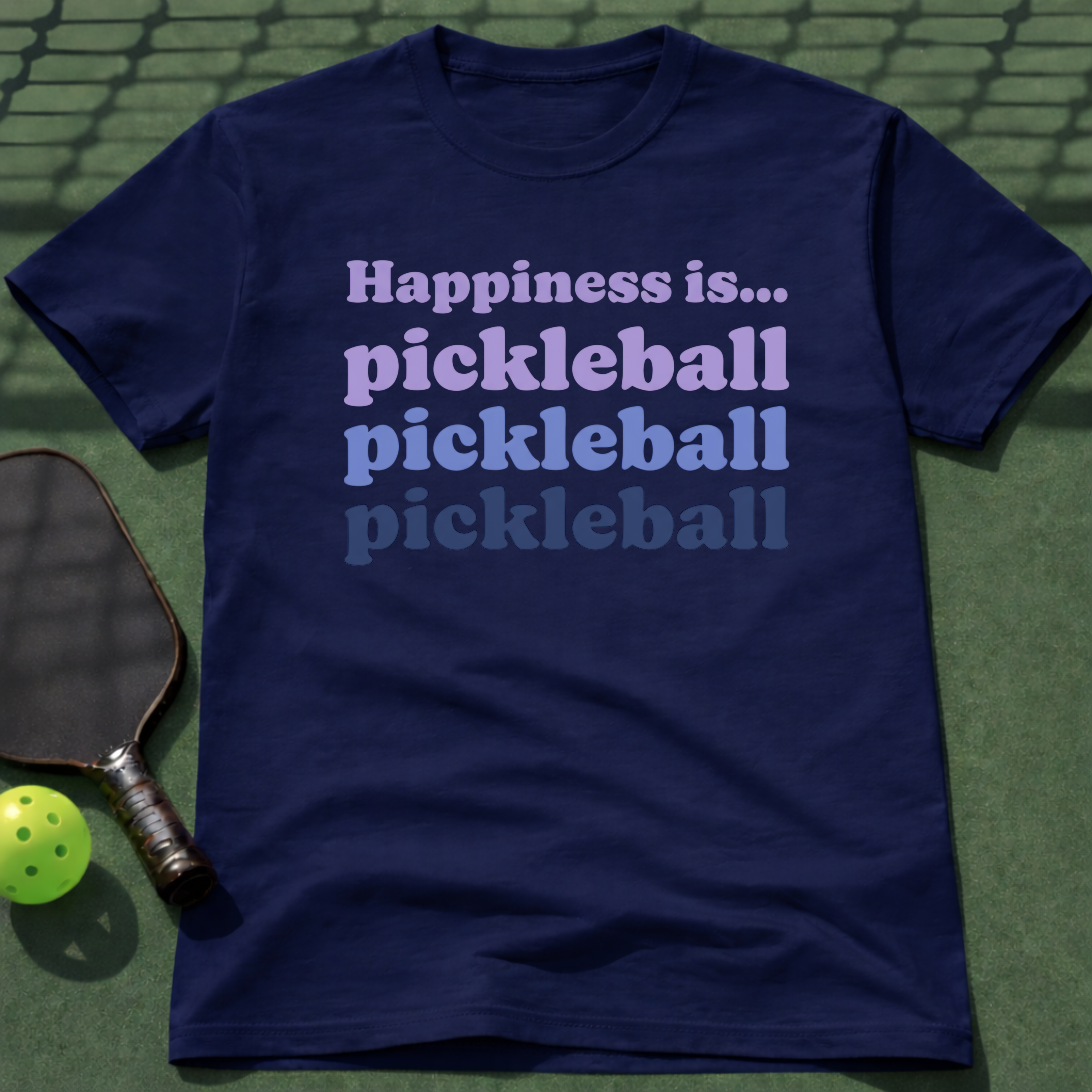 Happiness Is Pickleball T-Shirt