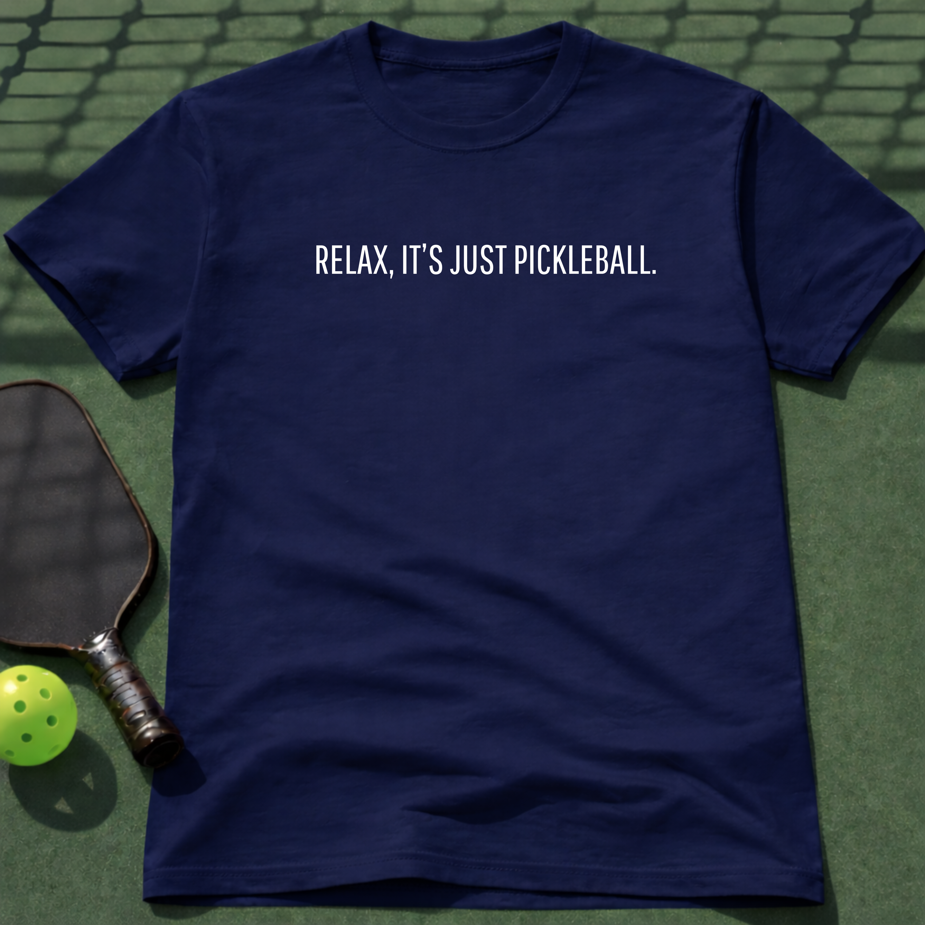 Relax, It's Just Pickleball. T-Shirt
