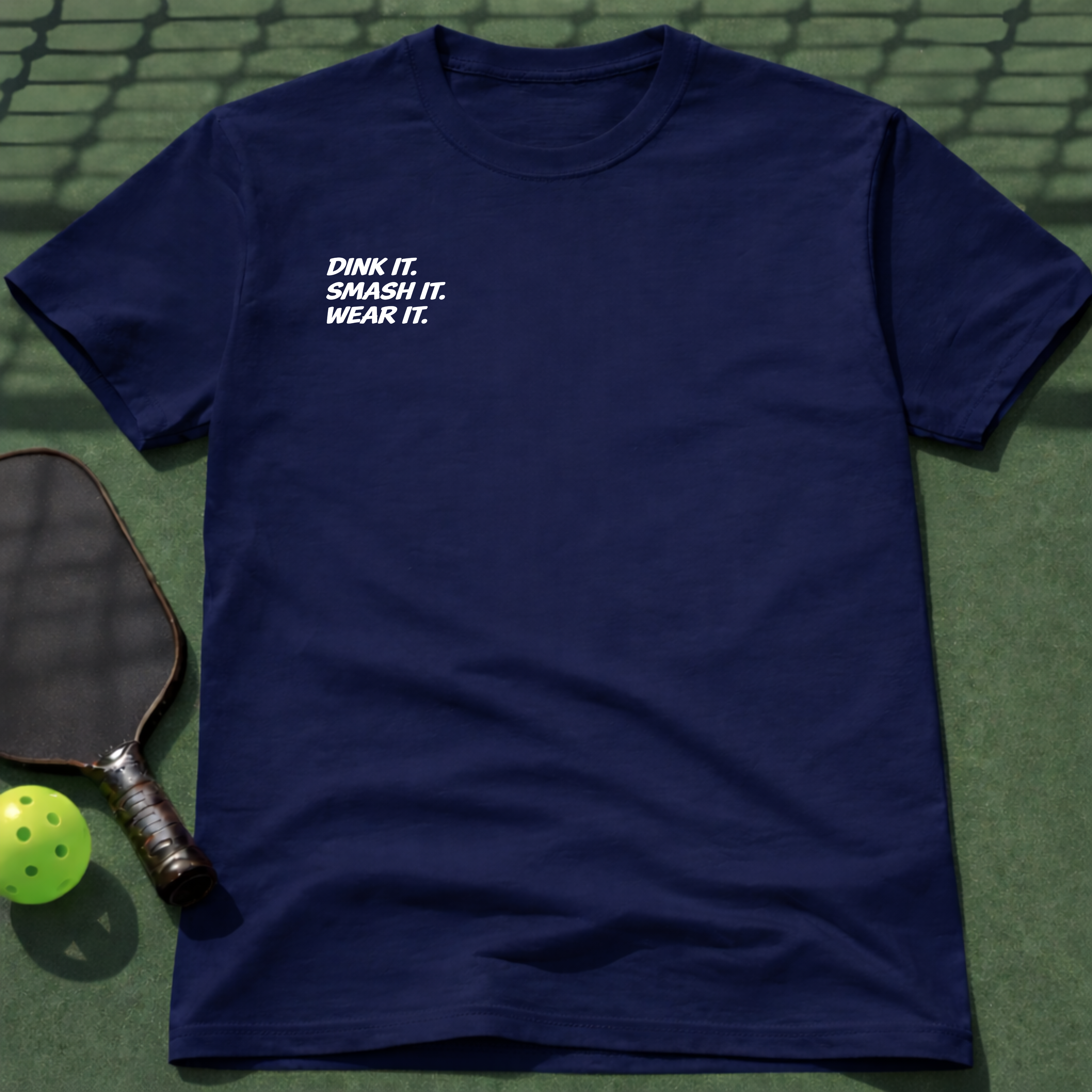 Dink It. Smash It. Wear It. T-Shirt (Chest Print)