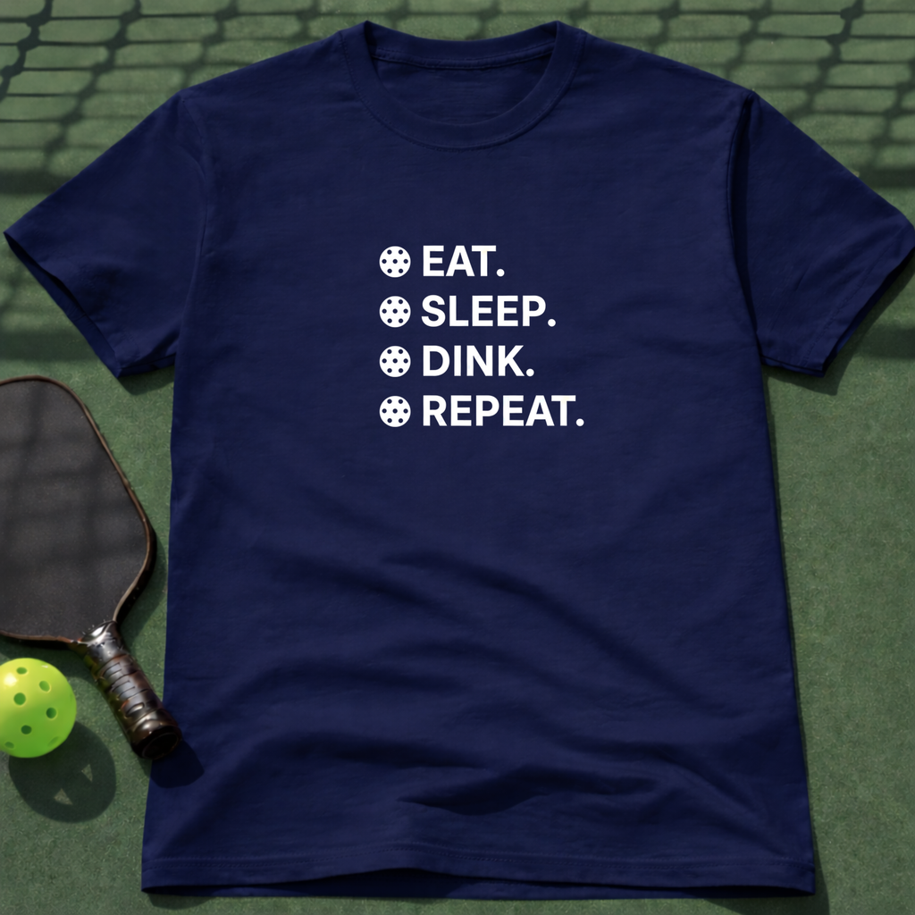 Eat. Sleep. Dink. Repeat. T-Shirt