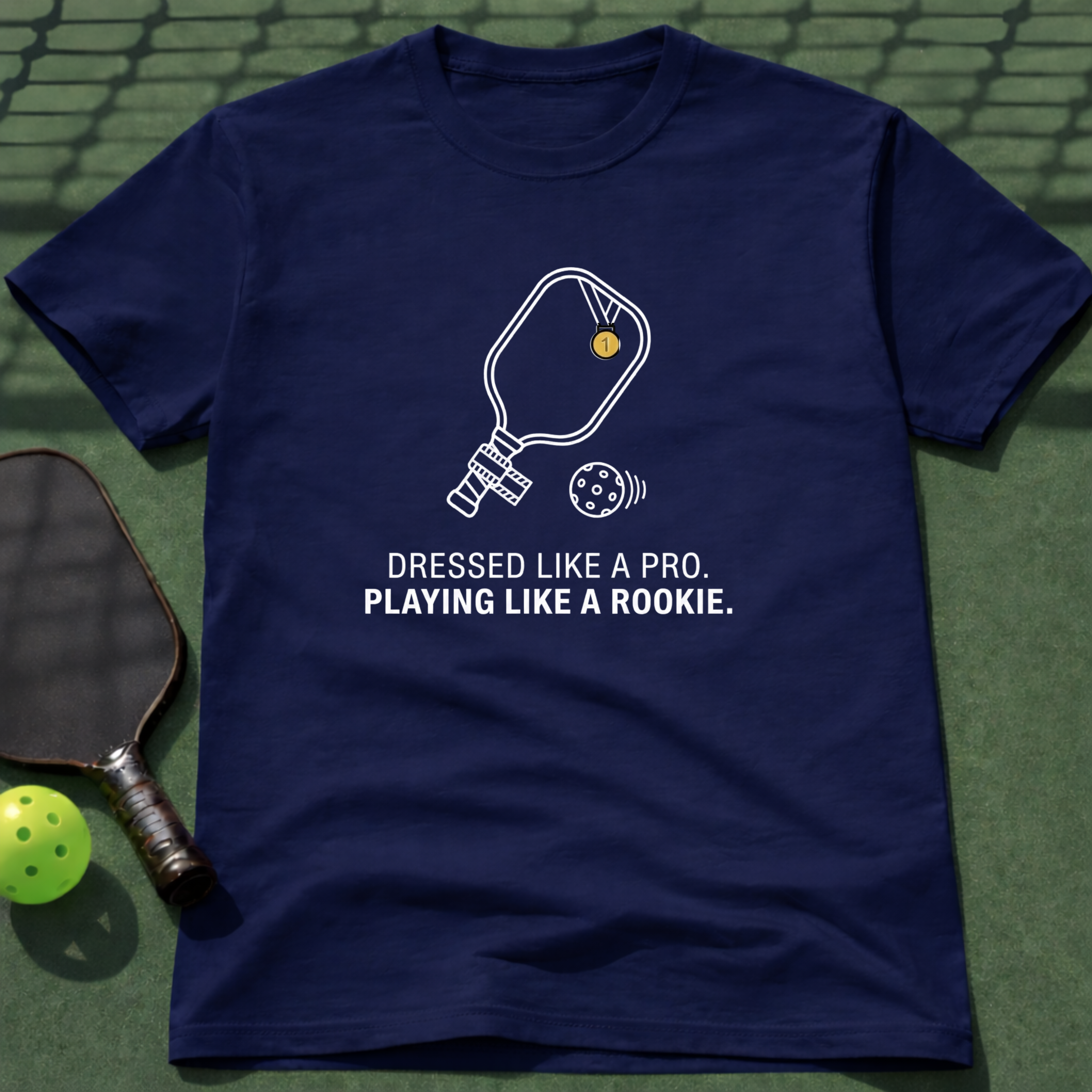 Dressed Like A Pro. Playing Like A Rookie. T-Shirt