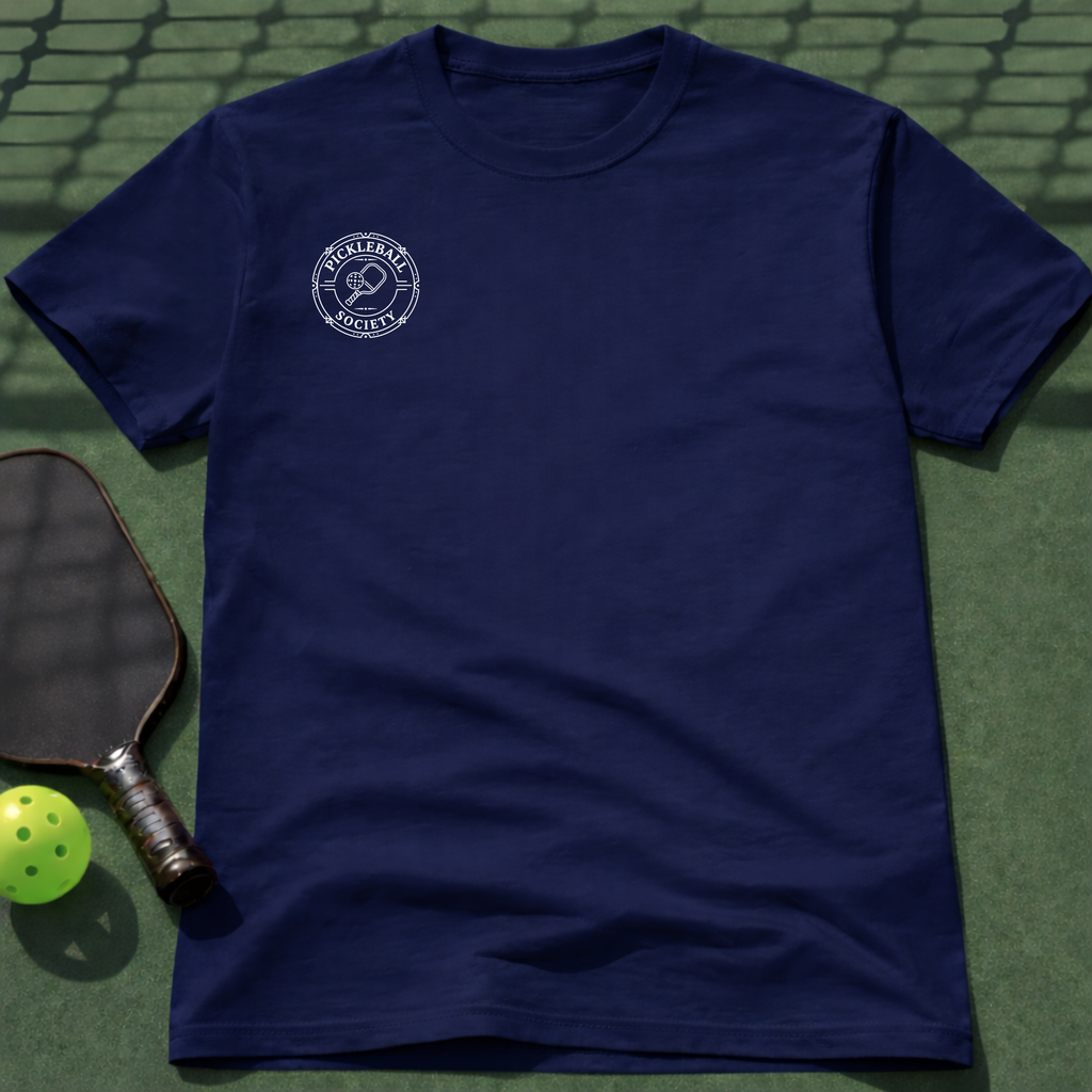 Pickleball Society T-Shirt (Chest Print)