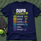 DUPR Ratings T-Shirt